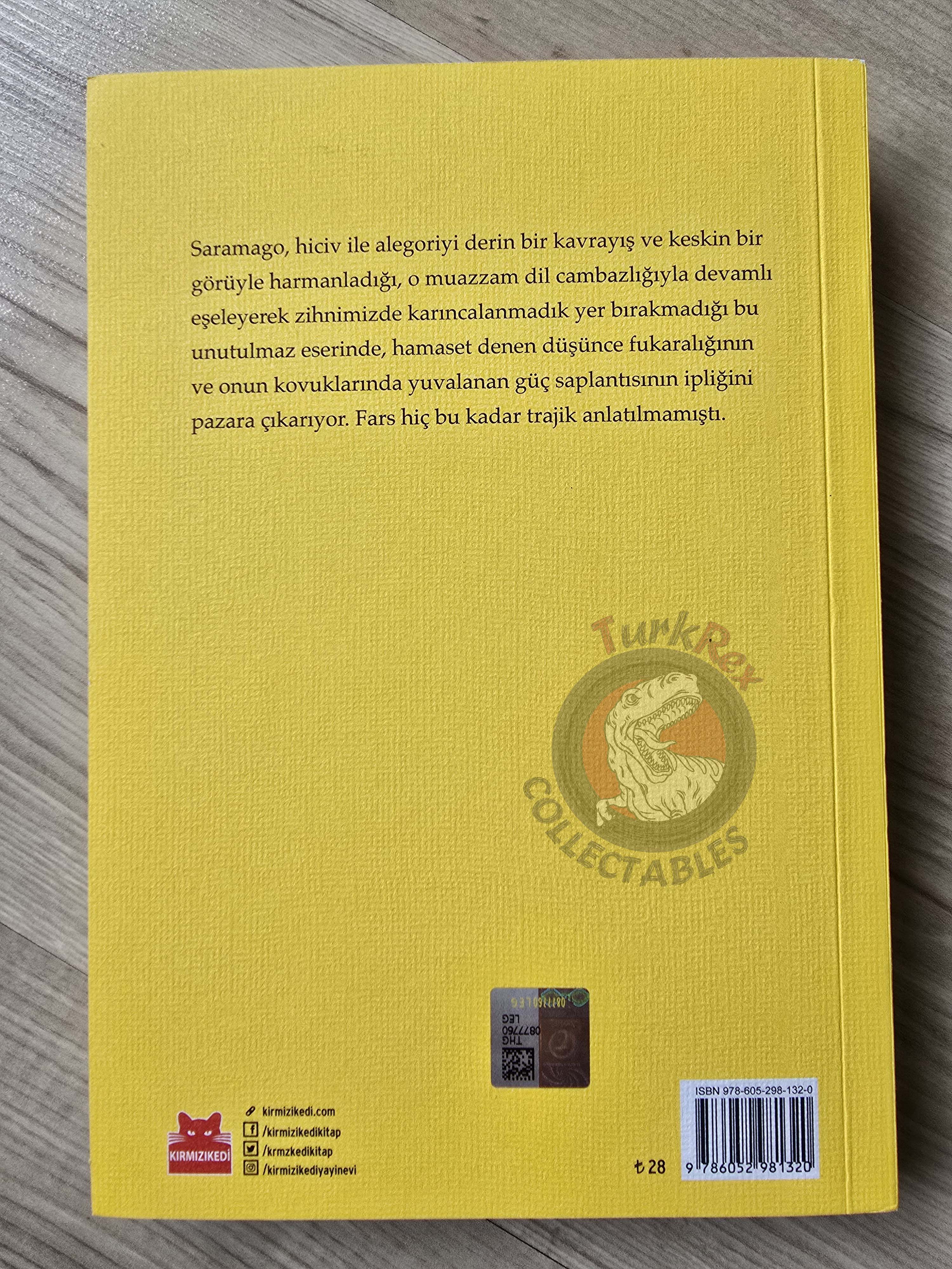 José Saramago – Seeing 2018 Turkish Book Turkey