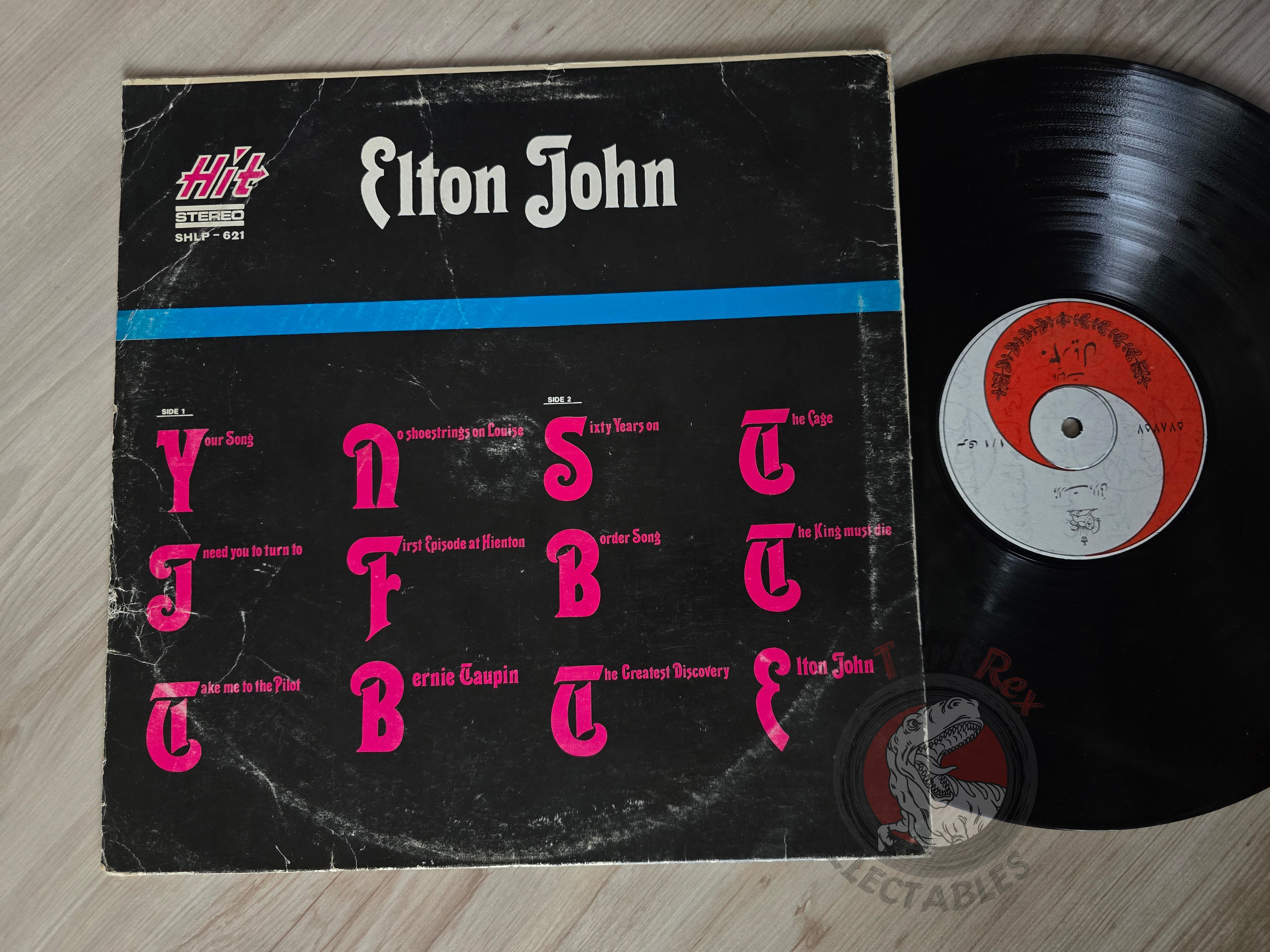 Elton John – Elton John Iranian Pressing Vinyl Iran Edition