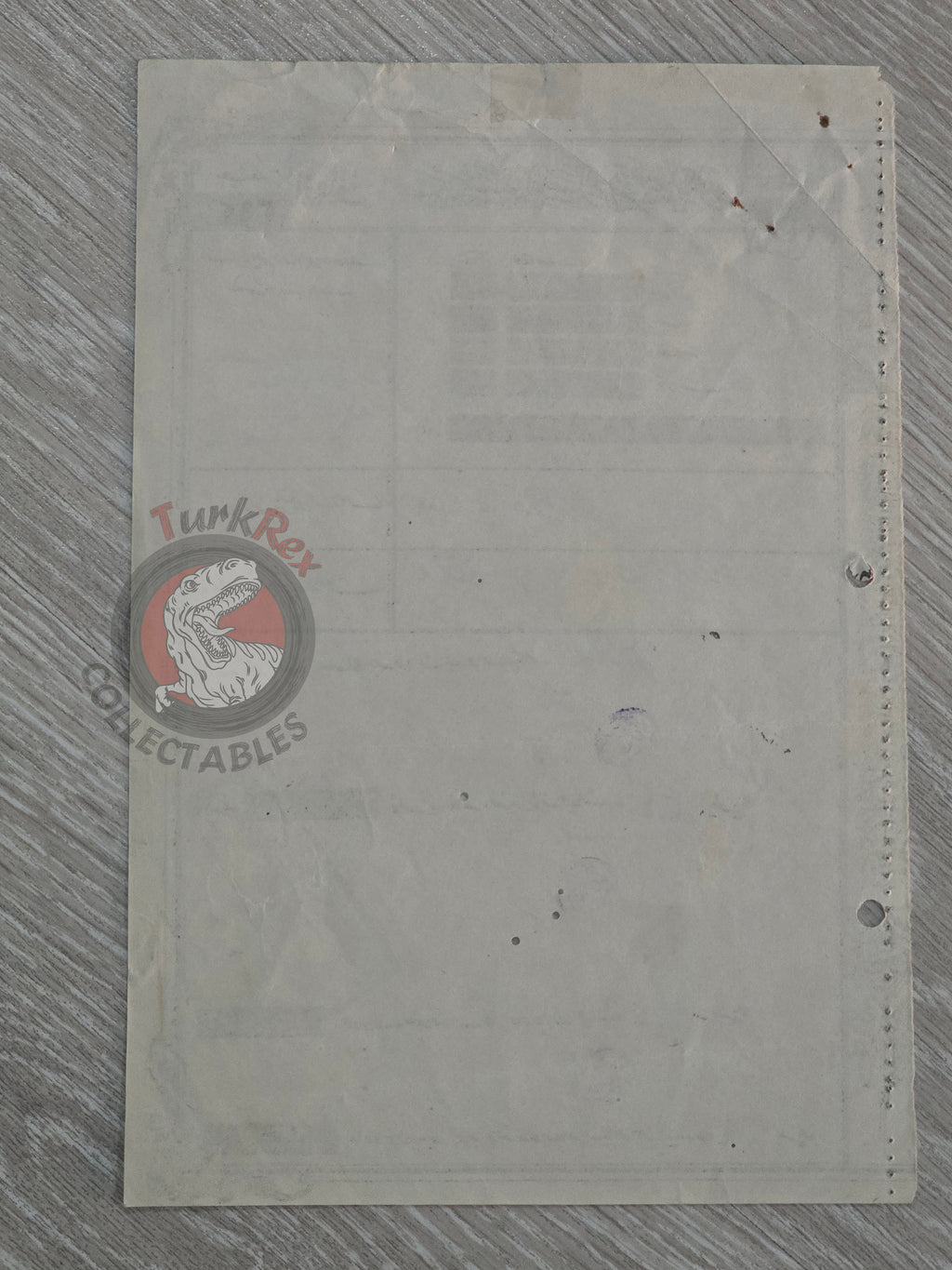 Ottoman Waqf Receipt 1925 Evkaf Treasury