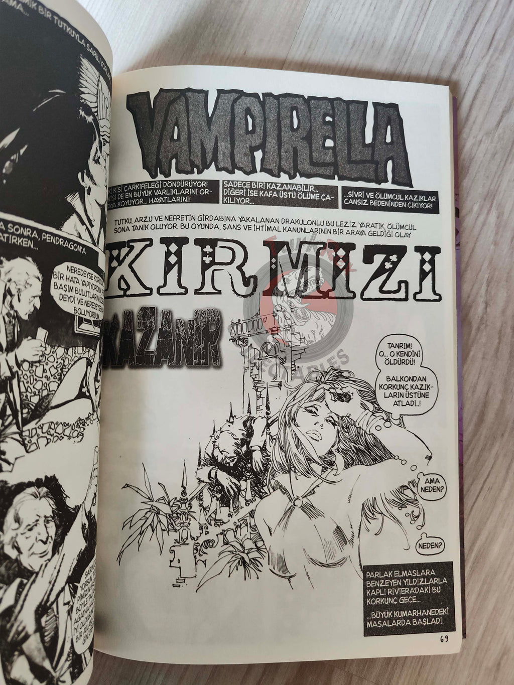 Vampirella Crimson Chronicles #3 2010 Turkish Comic Turkey Joe Jusko