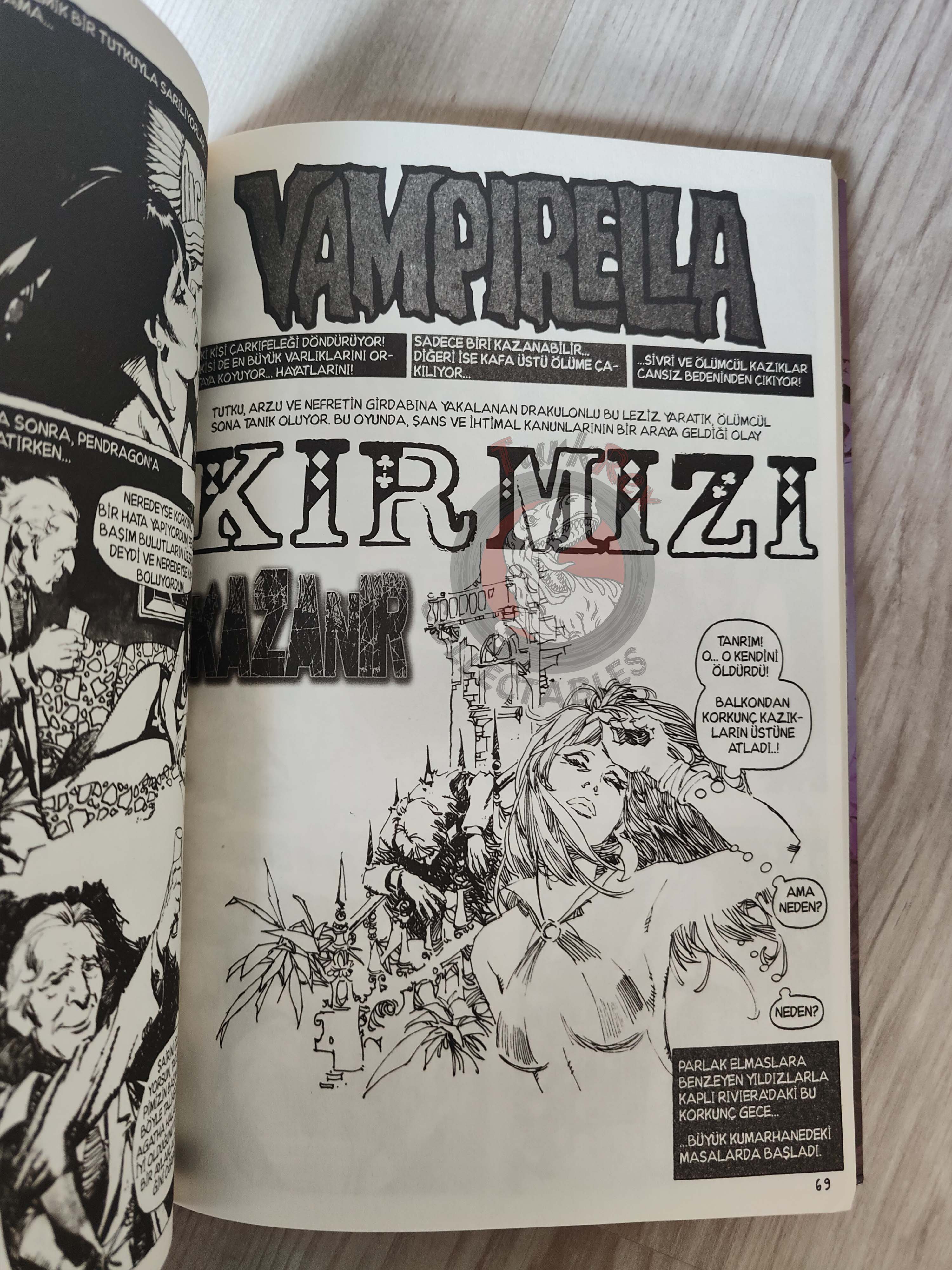 Vampirella Crimson Chronicles #3 2010 Turkish Comic Turkey Joe Jusko
