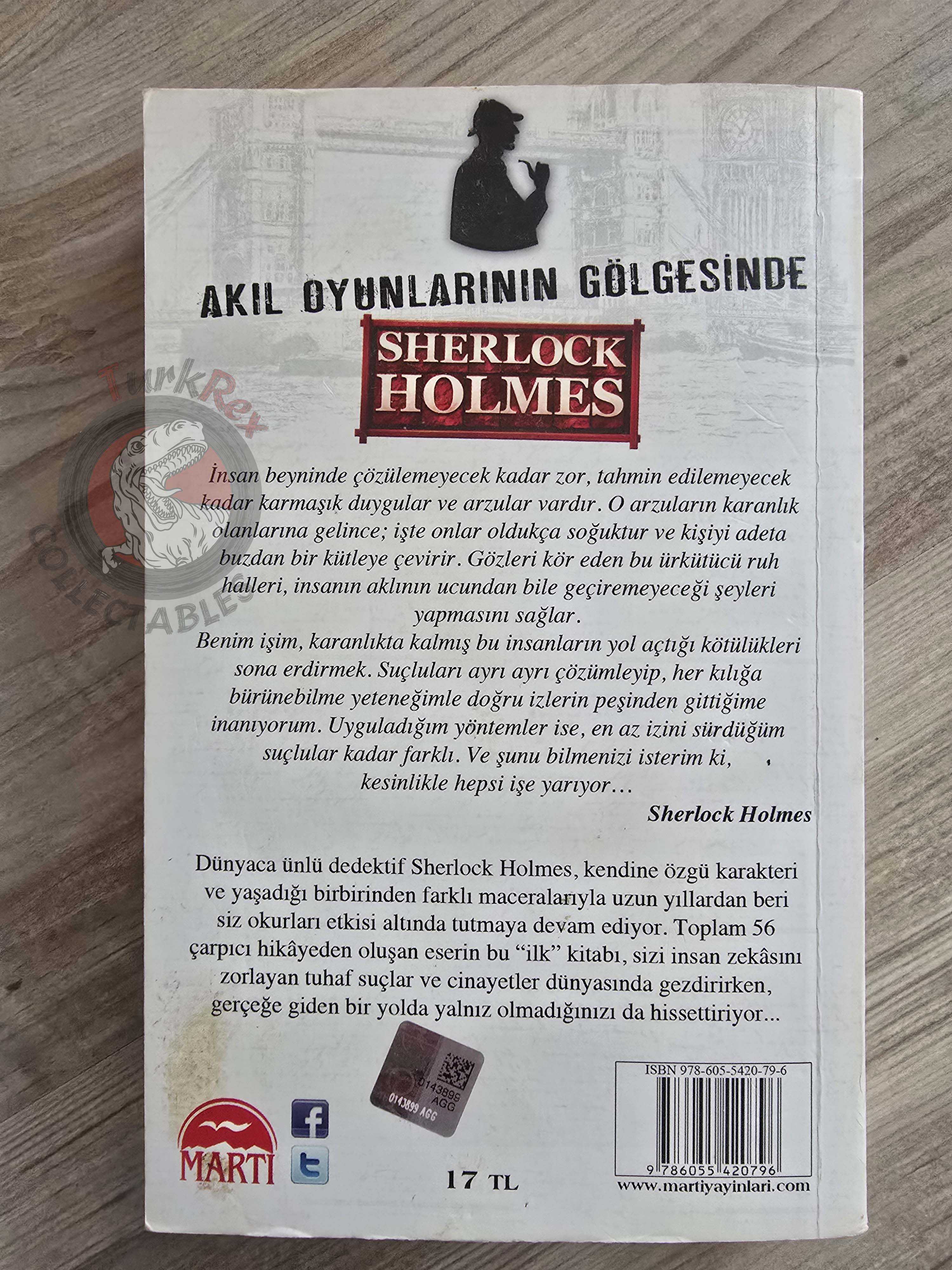 Sir Arthur Conan Doyle – The Adventures of Sherlock Holmes 1 Turkish Book Turkey