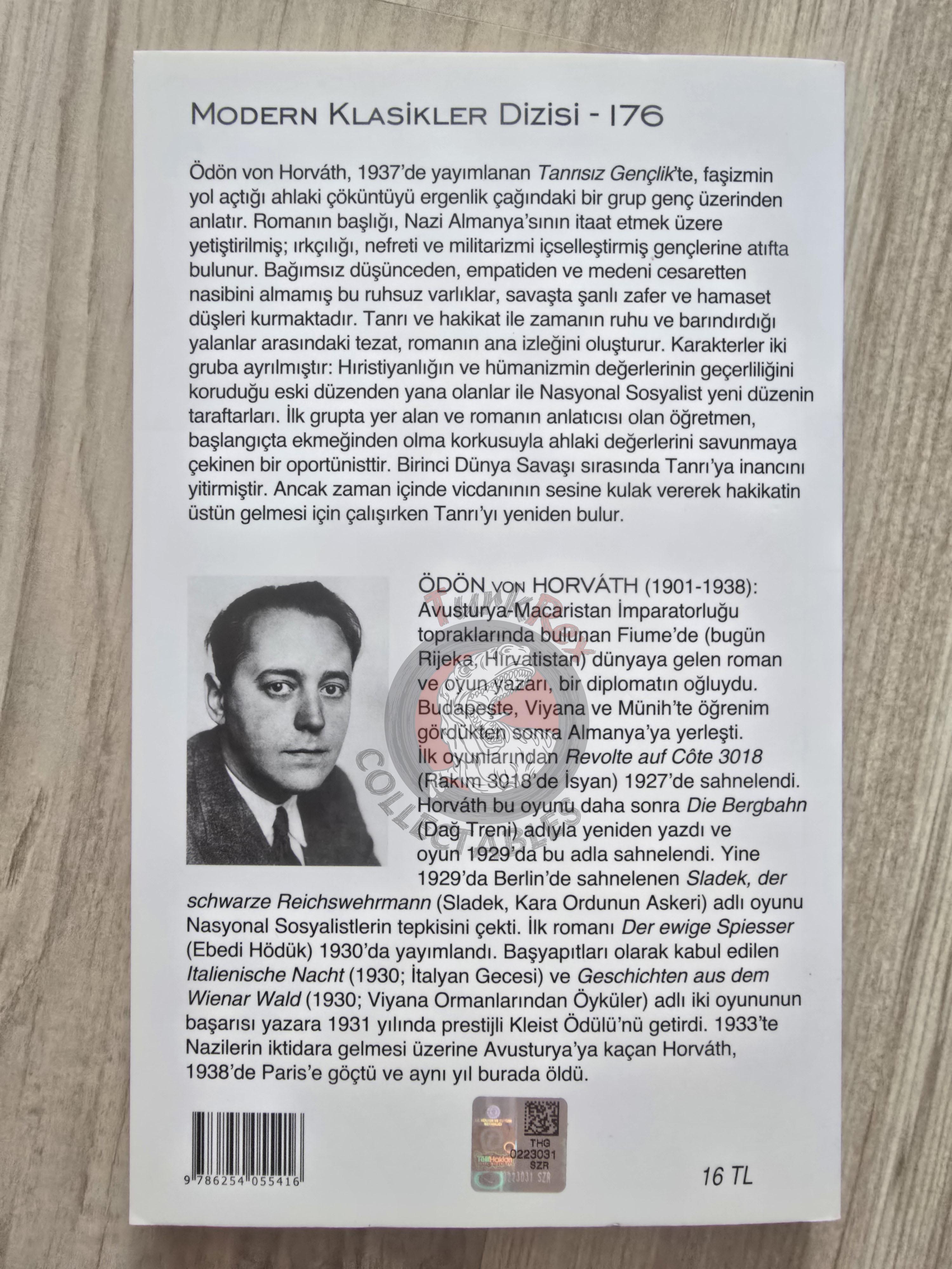 Ödön von Horváth – Jugend Ohne Gott 2021 Turkish Book Turkey