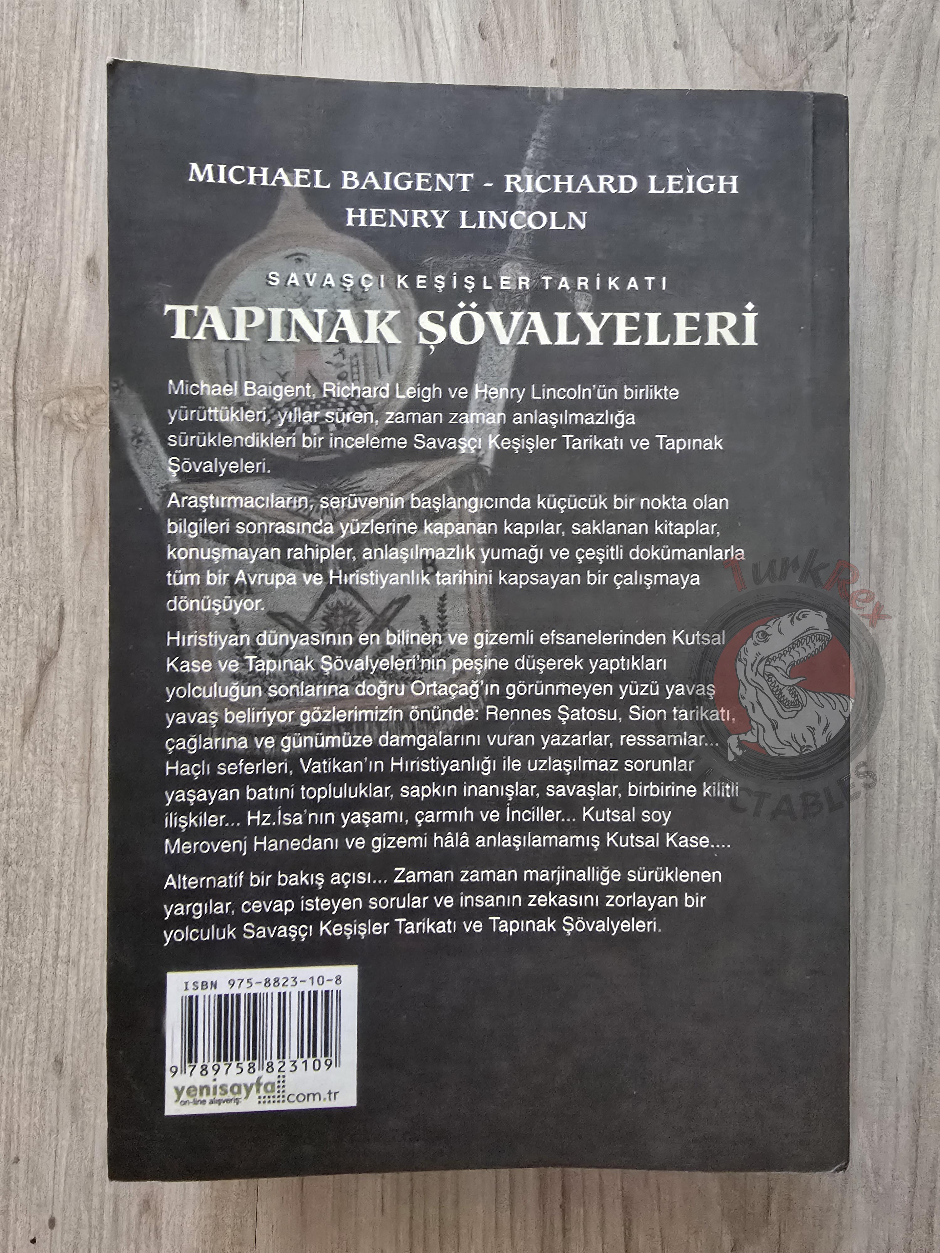 Michael Baigent – Holy Blood Holy Grail 2004 Turkish Book Turkey