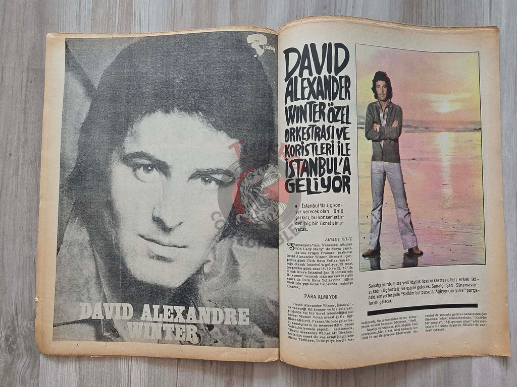 Milliyet Magazin 1973 Gregory Peck Turkish Mag Turkey Franz Liszt Yehudi Menuhin