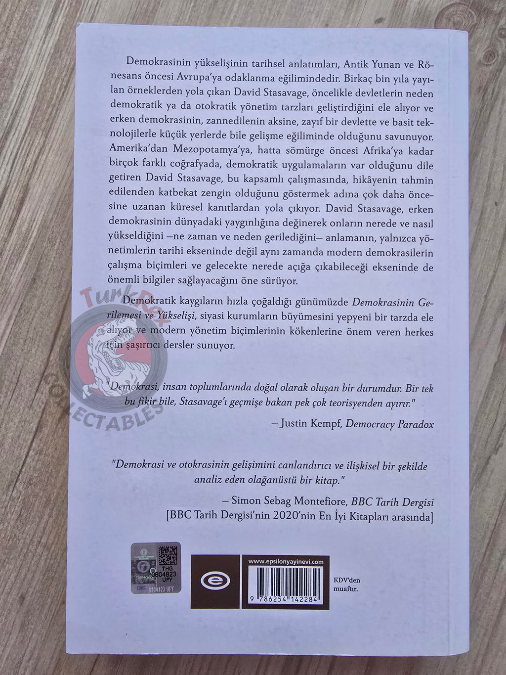 David Stasavage – The Decline and Rise of Democracy 2022 Turkish Book Turkey