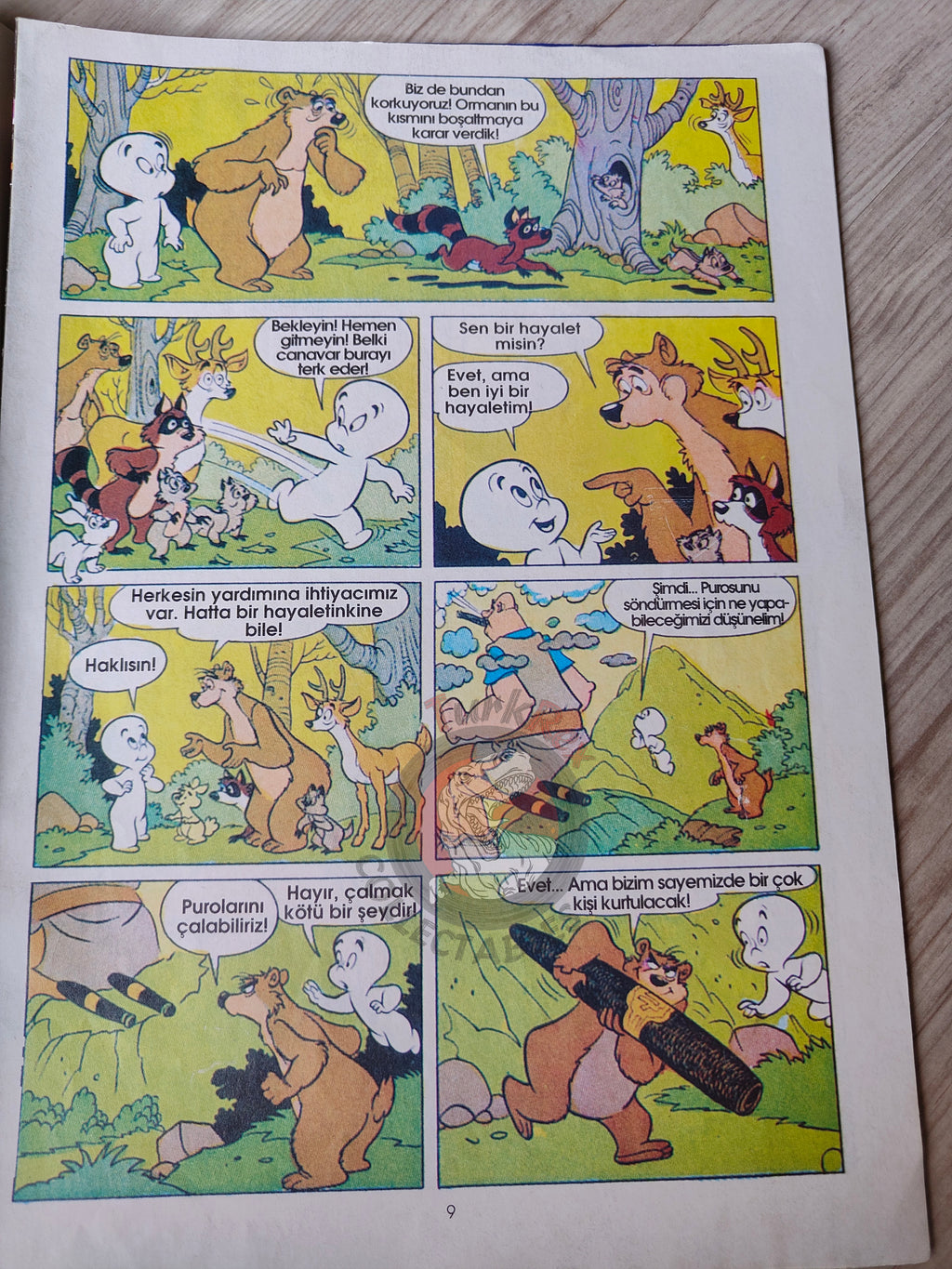 Casper the Friendly Ghost Magazine – Issue #13 1996 Turkish Comic Turkey