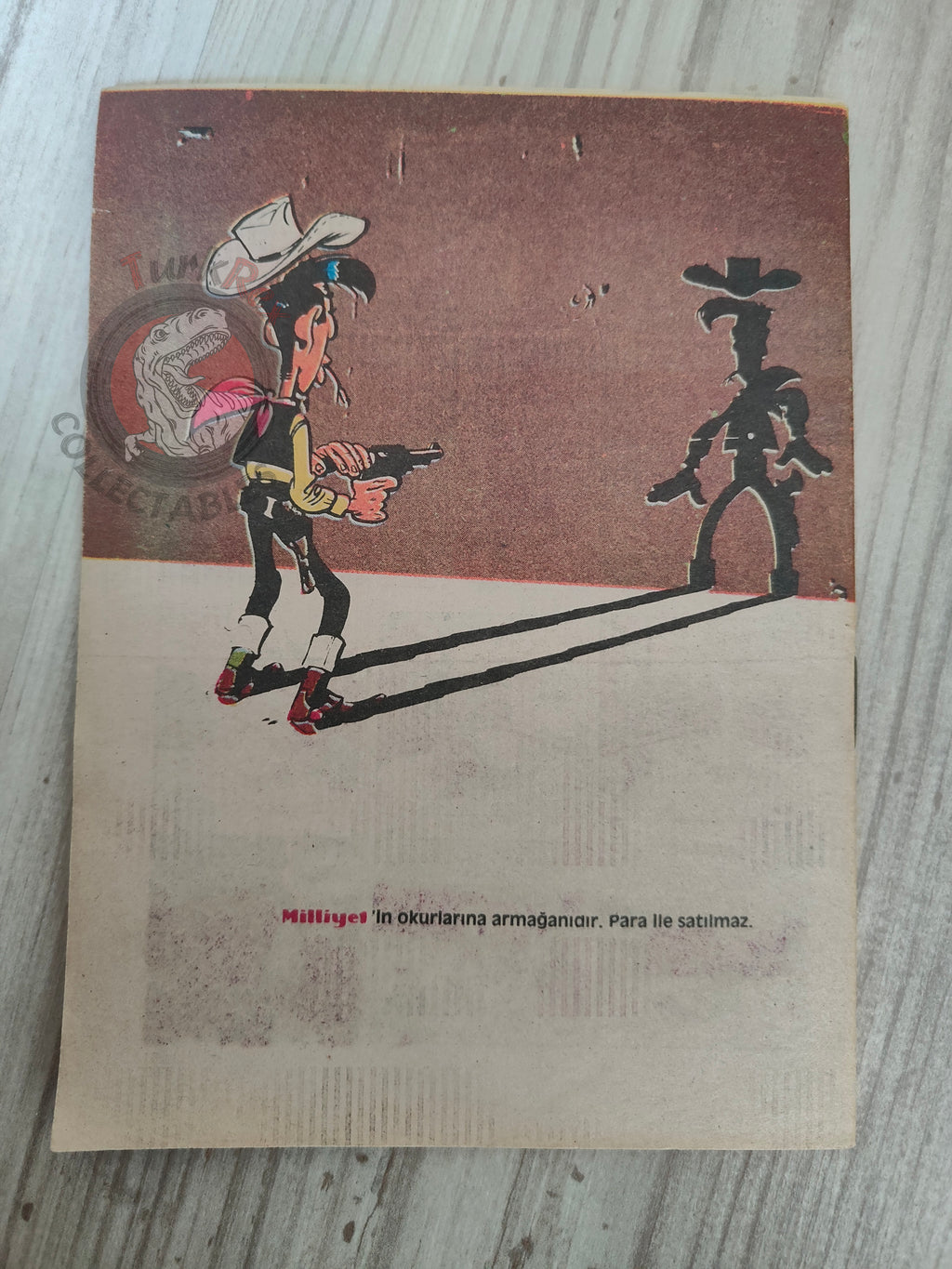 Lucky Luke #53 Sous le Ciel de l'Ouest 1989 Turkish Comic Turkey