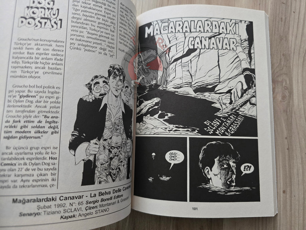 Dylan Dog #24 2010 Turkish Comic Turkey I segreti di Ramblyn #64 #65