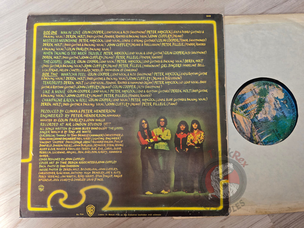 Climax Blues Band – Shine On  Turkish Pressing Vinyl Turkey Edition