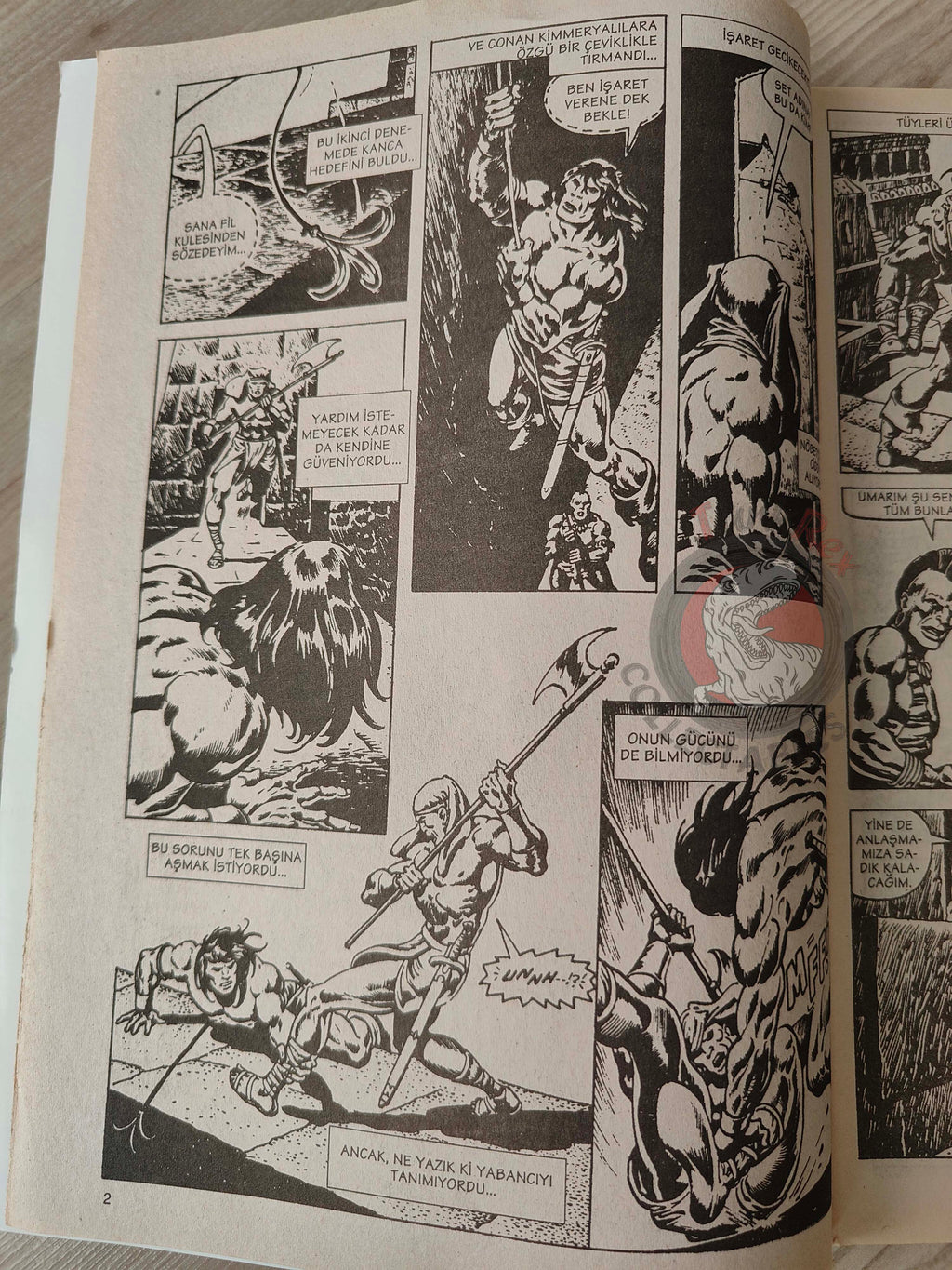 Conan The Barbarian #9 2001 Turkish Comic Turkey #88 #89 #90 #91