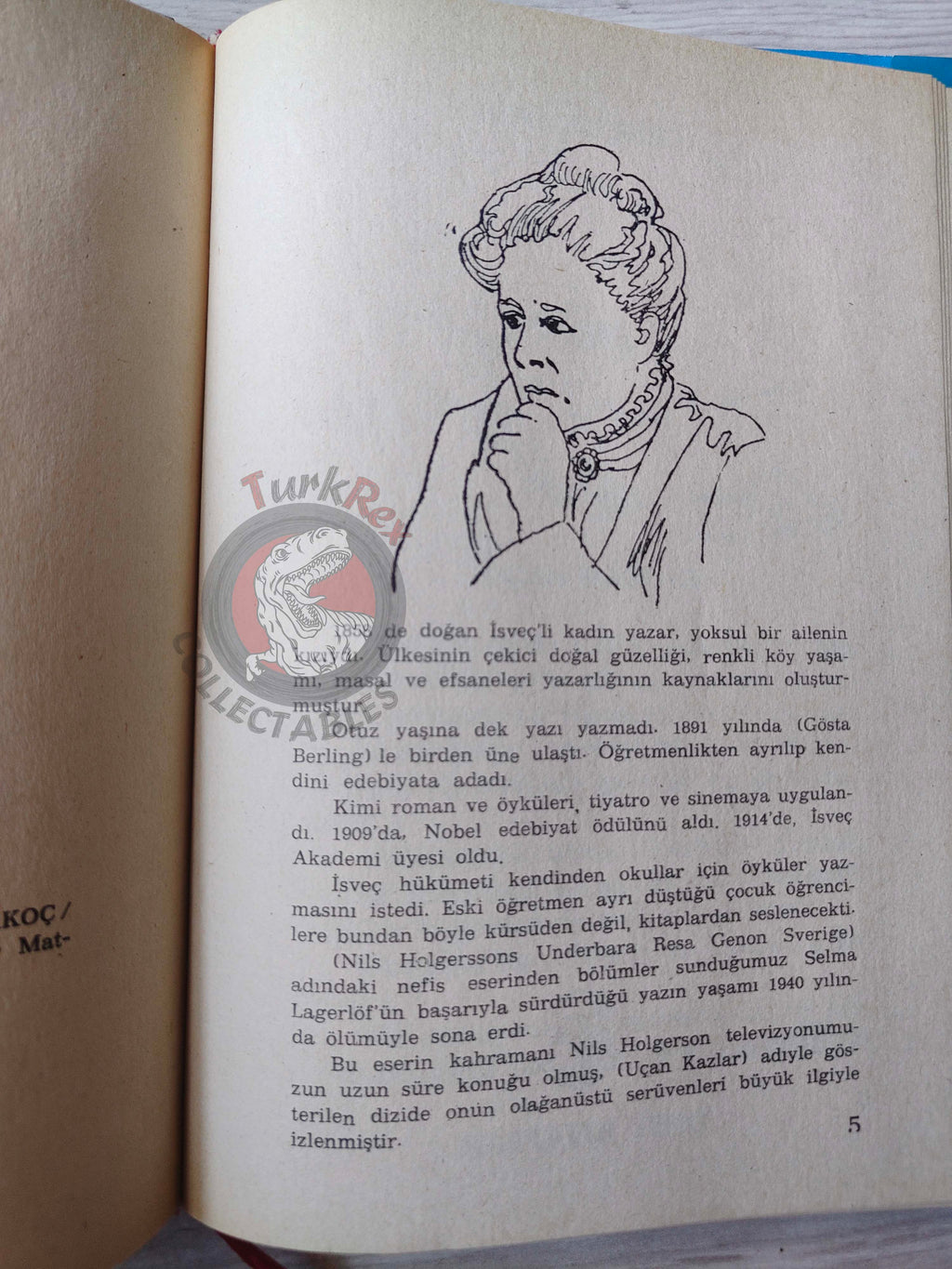 Selma Lagerlöf – The Wonderful Adventures Of Nils 90s Illustrated Turkish Book Turkey