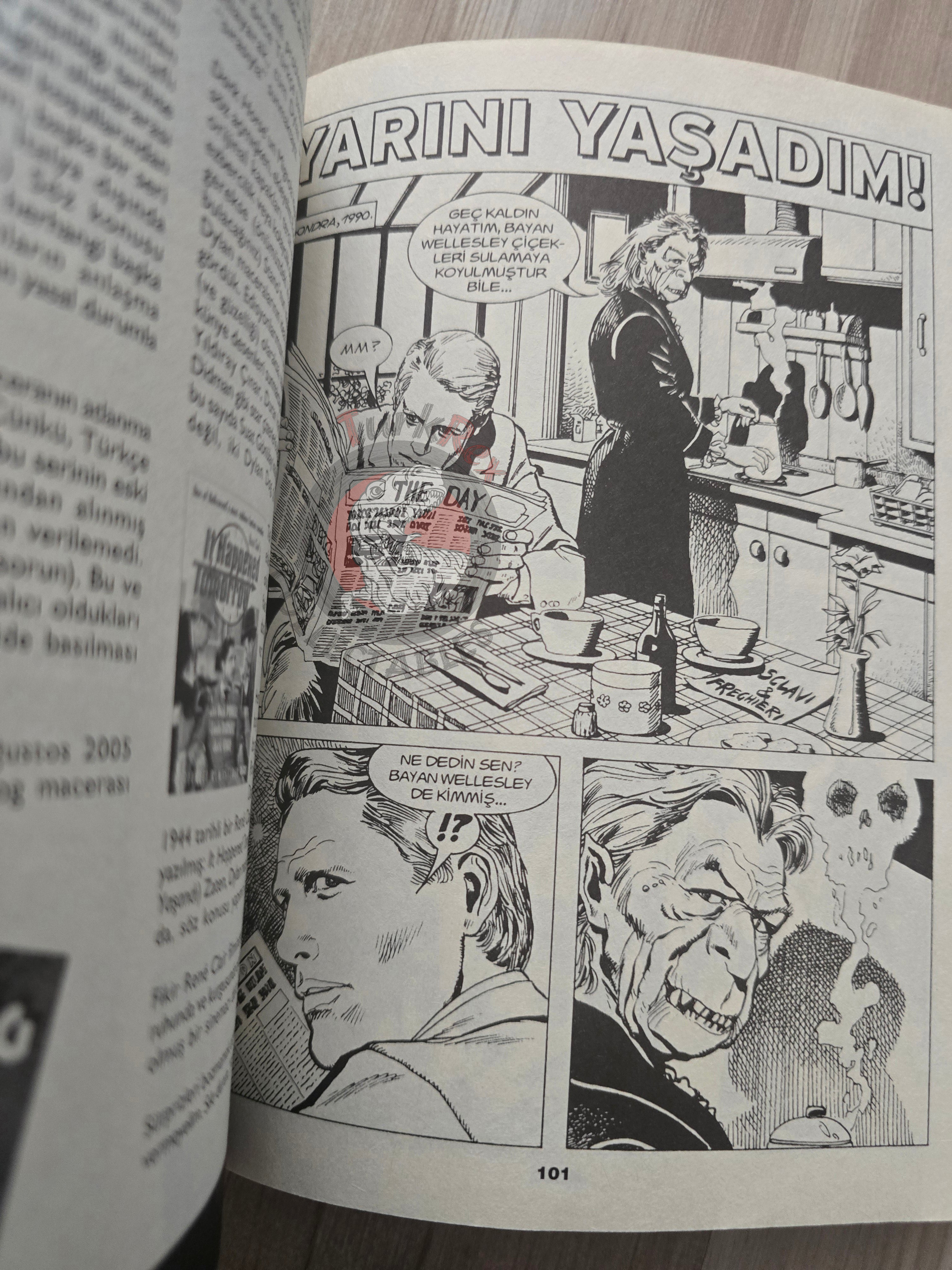Dylan Dog #12 2005 Turkish Comic Turkey Una voce dal nulla #38 #40