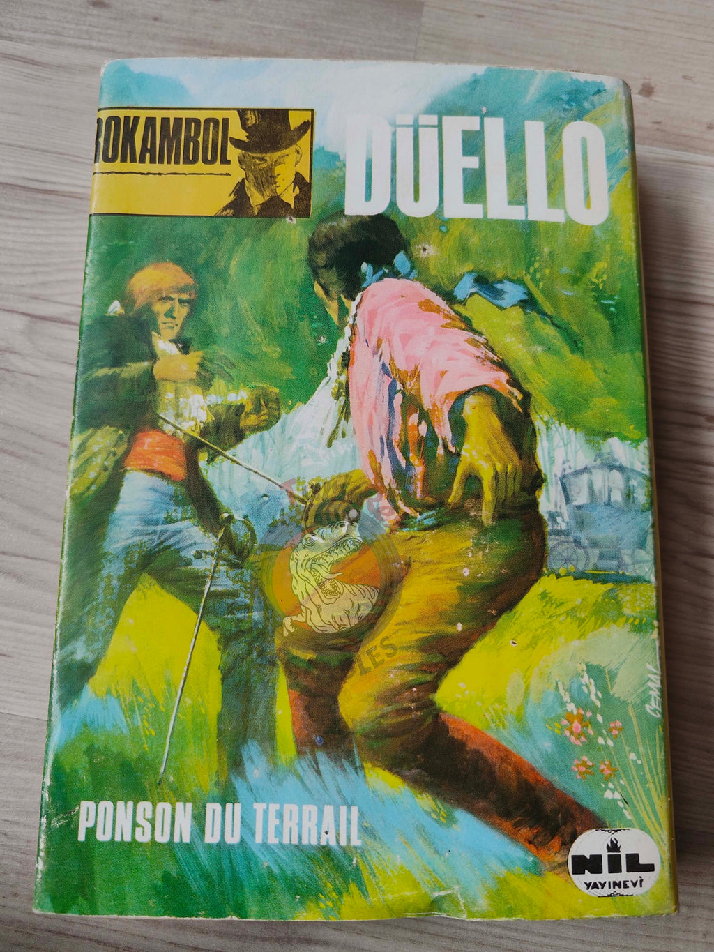 Pierre Alexis Ponson du Terrail – Rocambole 1 L’Héritage Mystérieux 1969 Turkish Book Turkey