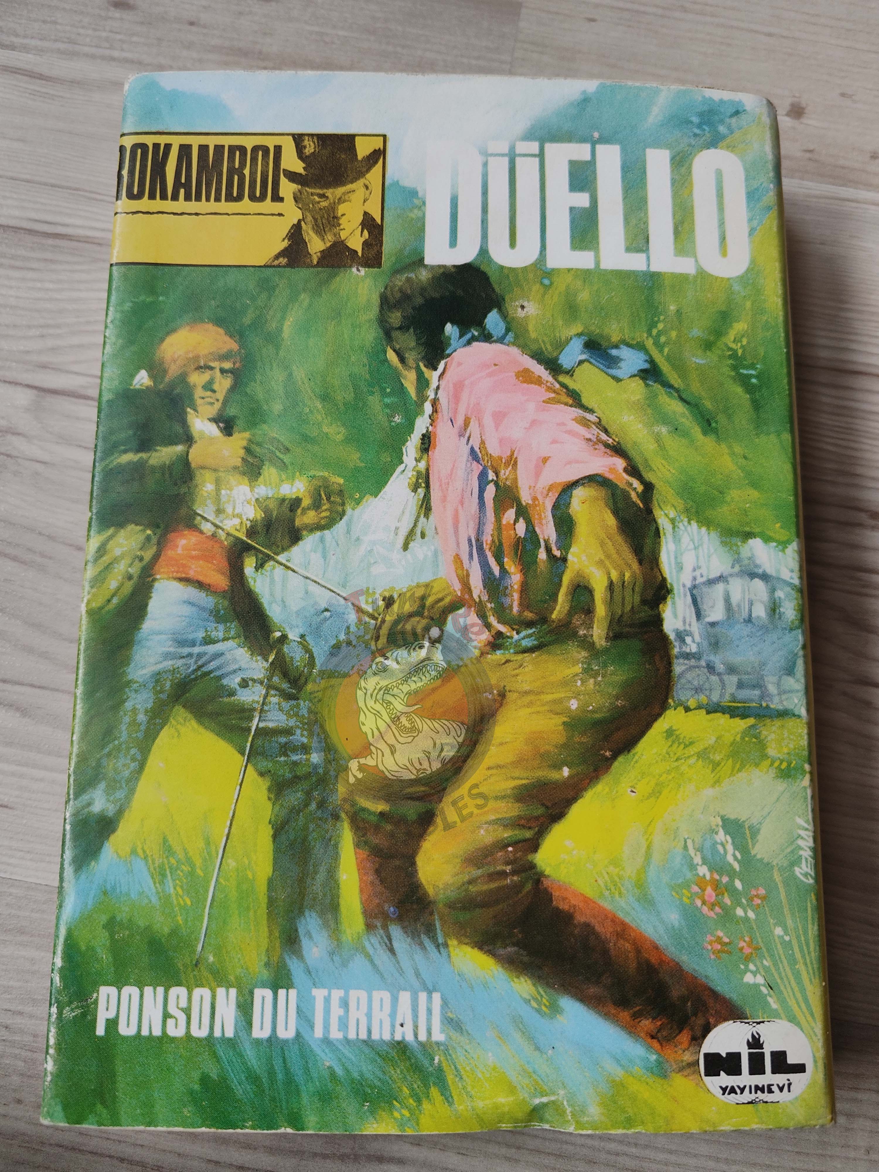 Pierre Alexis Ponson du Terrail – Rocambole 1 L’Héritage Mystérieux 1969 Turkish Book Turkey