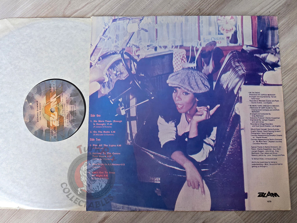 Donna Summer – On The Radio Turkish Pressing Vinyl Turkey Edition