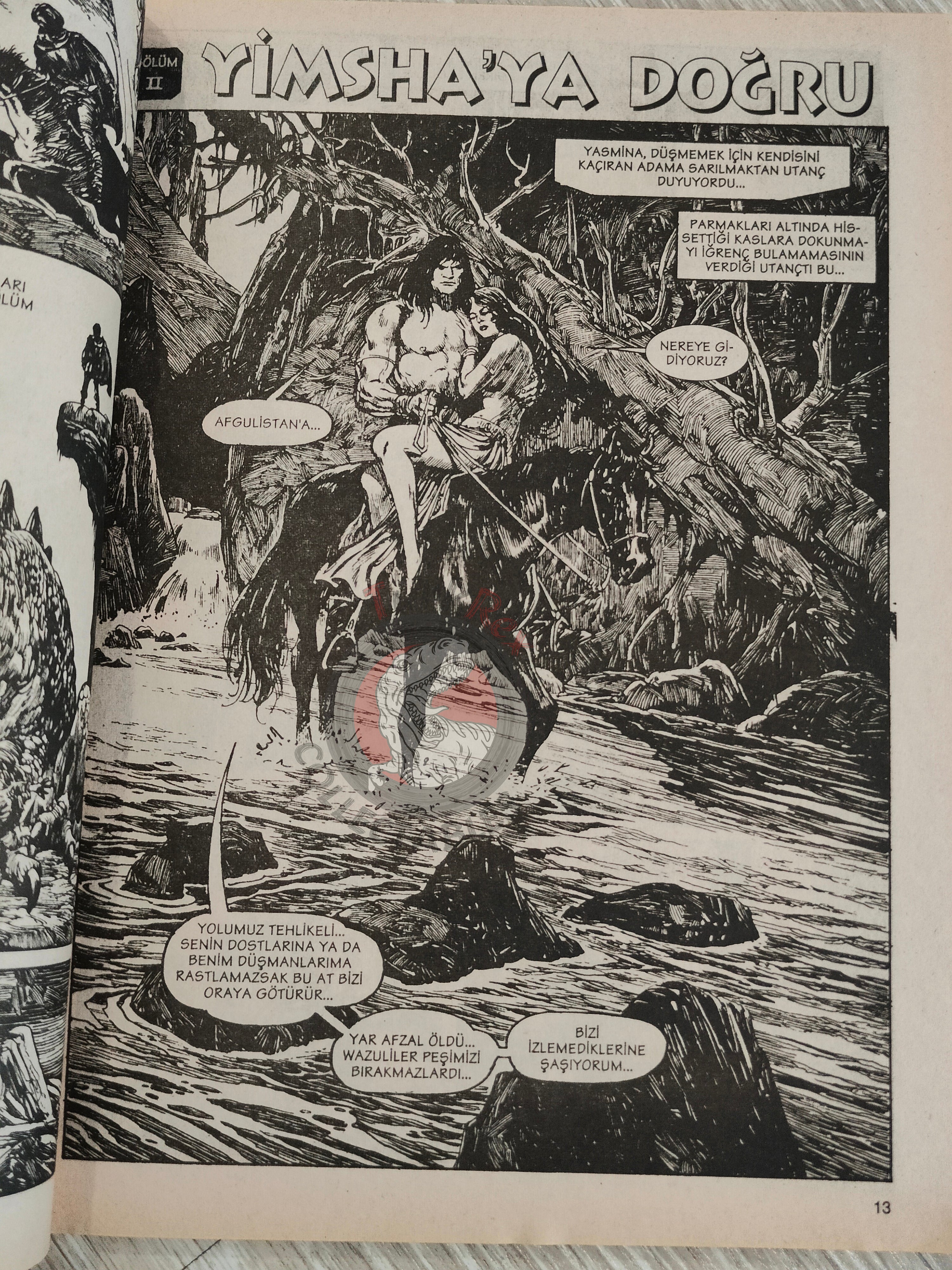 Conan #10 The Savage Sword of Conan #17 #18 Turkish Comic Turkey