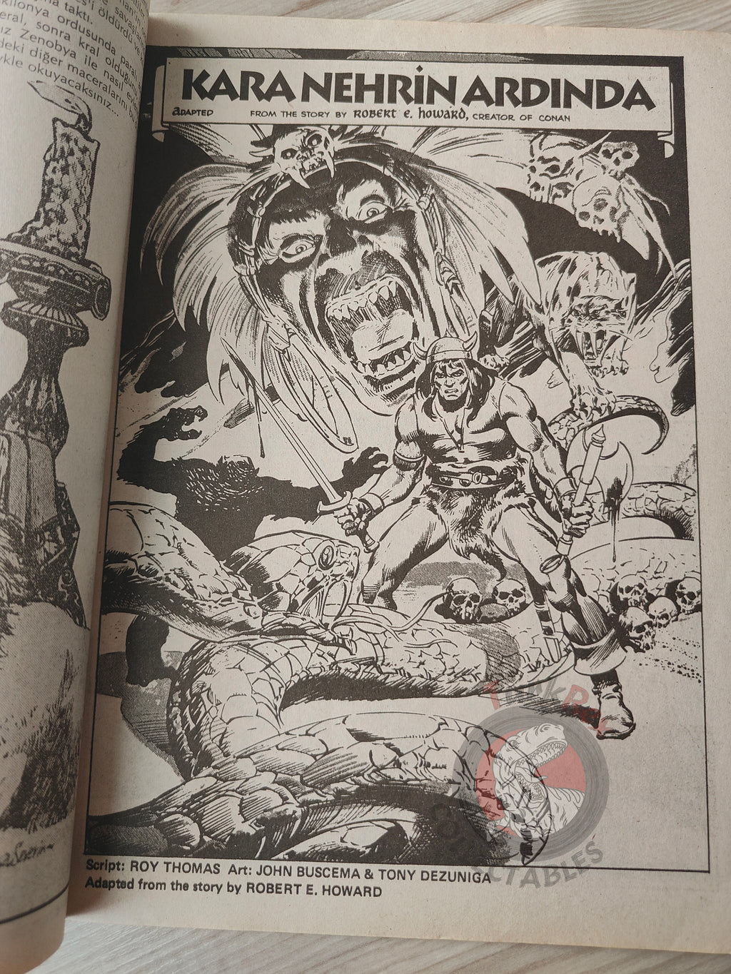 Kral Conan #1 The Savage Sword of #26 #27 Turkish Comic Turkey