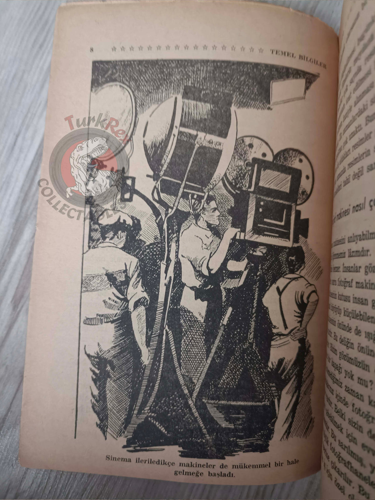 Basic Information for Primary School – Cinema, Radio, Television 1949 Turkish Book Turkey Illustrated
