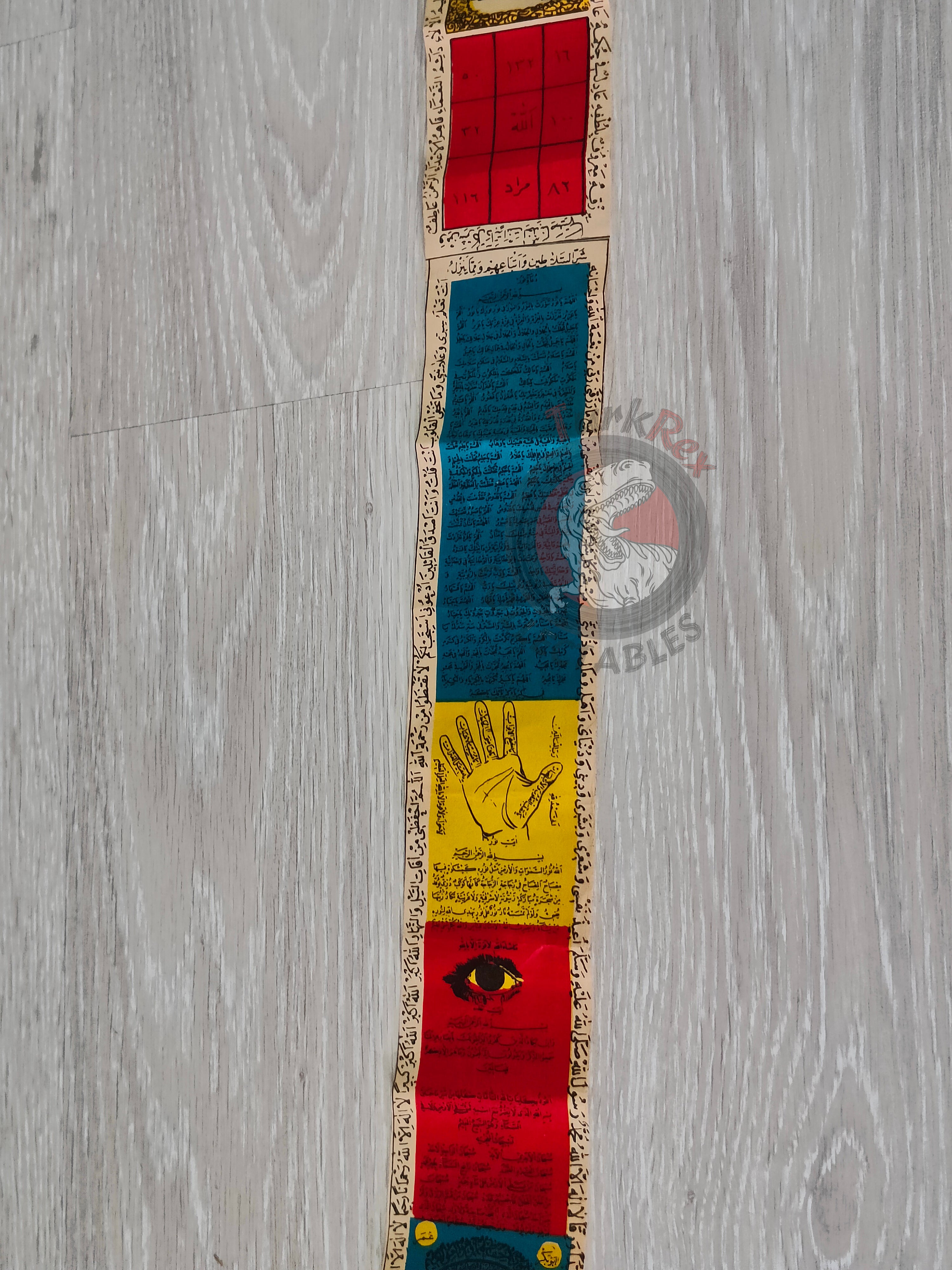 Ottoman Islamic Talisman Scroll Protective Prayers Charms Havass Spell Magic Arabic