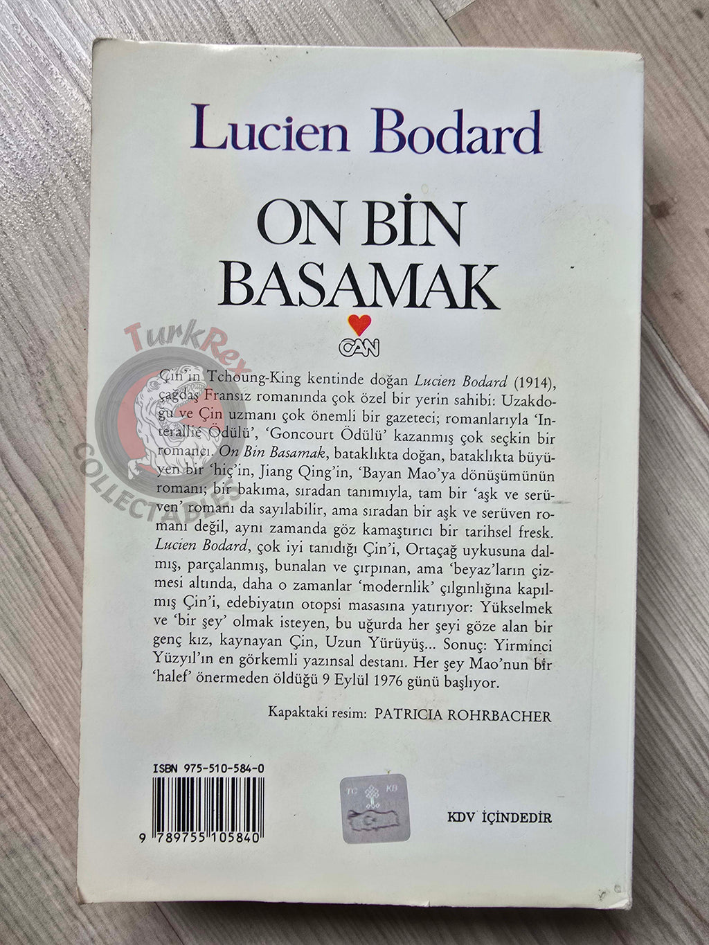 Lucien Bodard – Les Dix Mille Marches 1996 1st Turkish Book Turkey