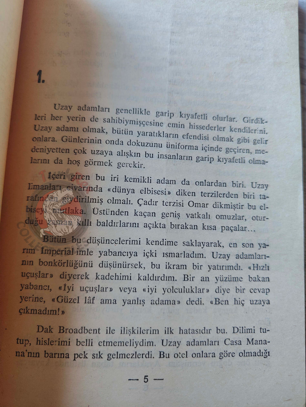 Robert A. Heinlein – Double Star 1971 1st Turkish Book Turkey
