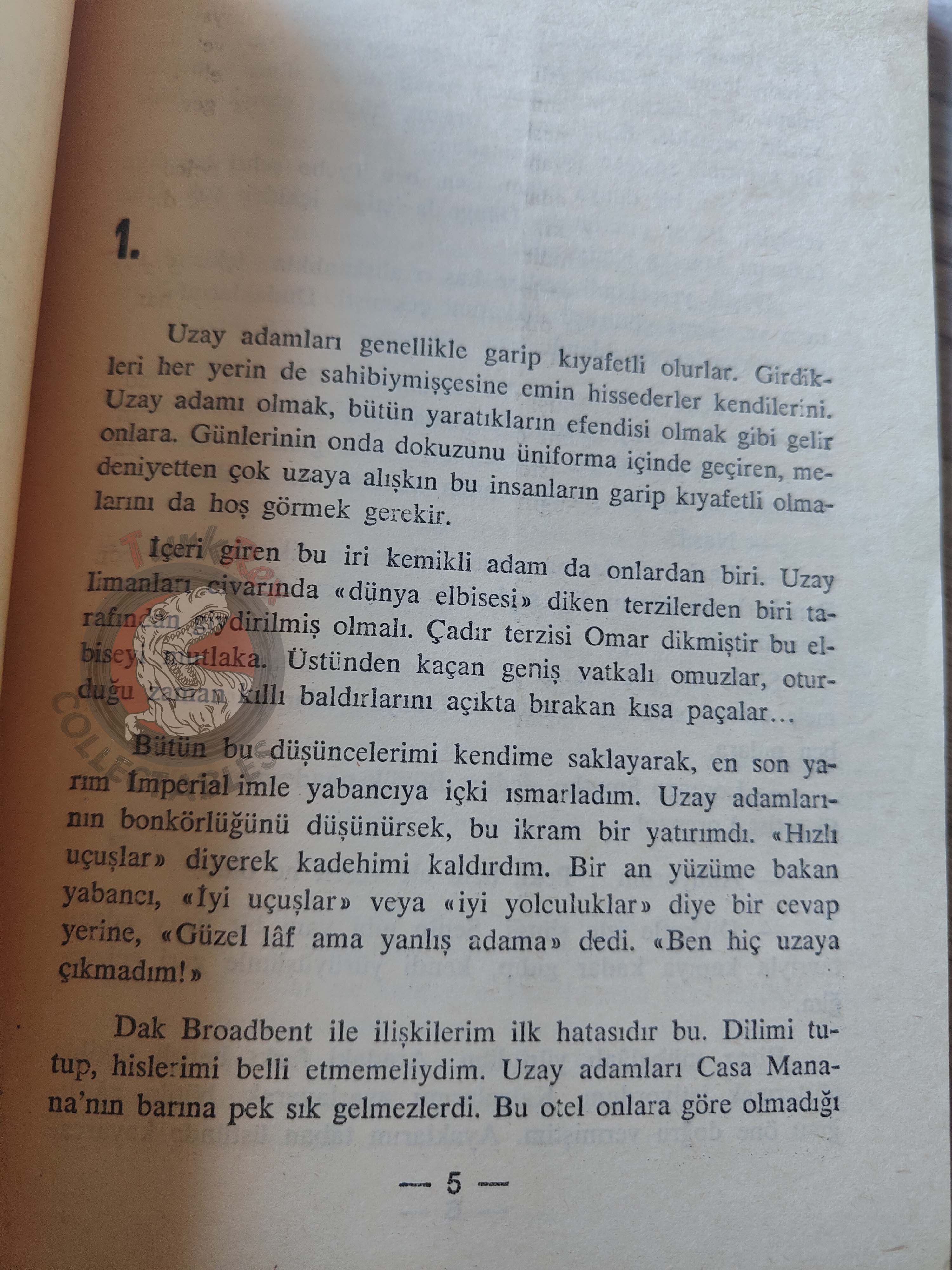 Robert A. Heinlein – Double Star 1971 1st Turkish Book Turkey