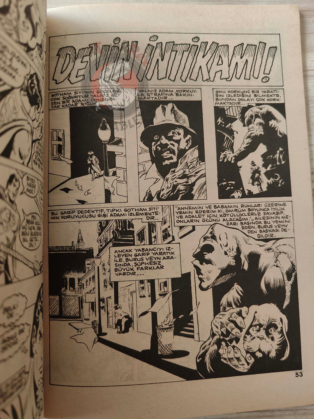Superman #49 1987 Turkish Comic Turkey #406 #407 #408 Swamp Thing #7 Batman Action #566
