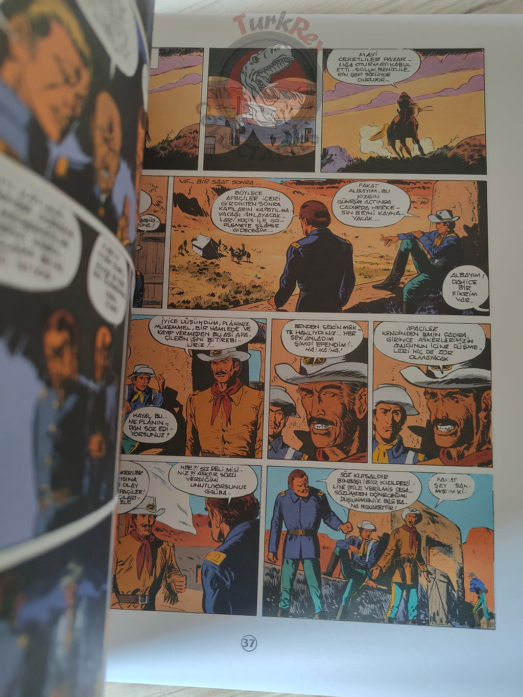 Blueberry #1 – Fort Navajo 2003 1st Edition Turkish Comic Turkey