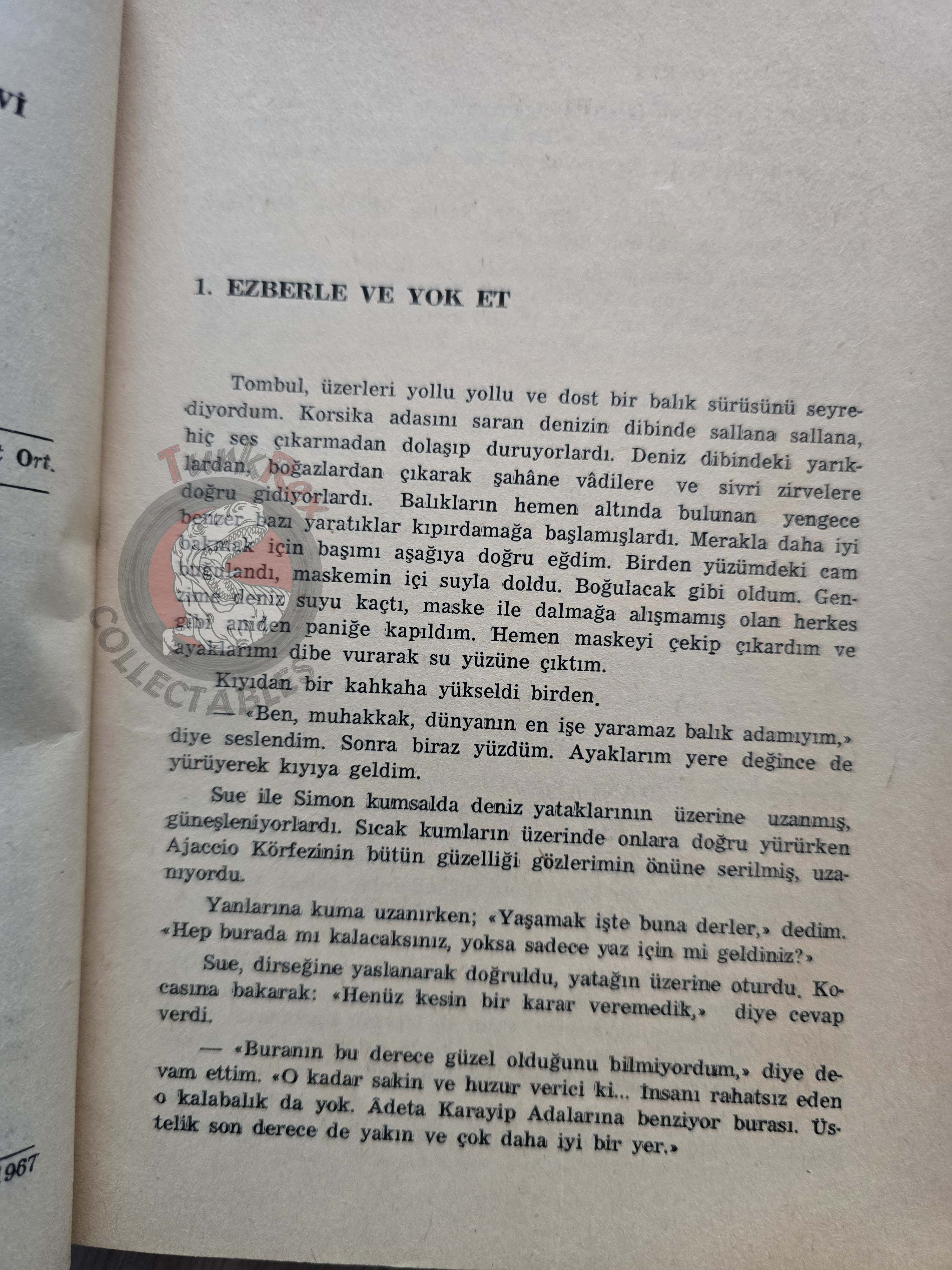 John Welcome – Wanted for Killing 1967 1st Turkish Book Turkey