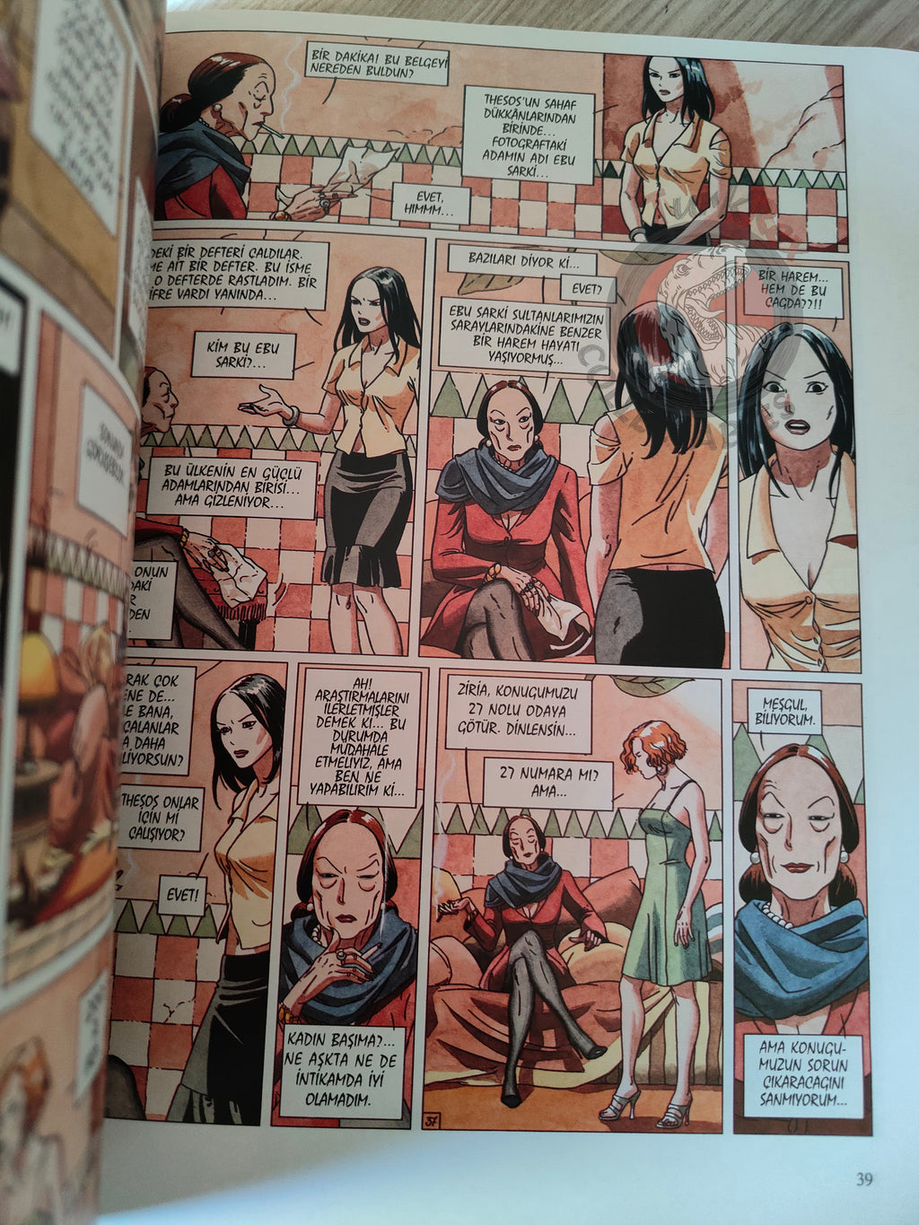 Djinn #1 La Favorite Turkish Comic Turkey Jean Dufaux