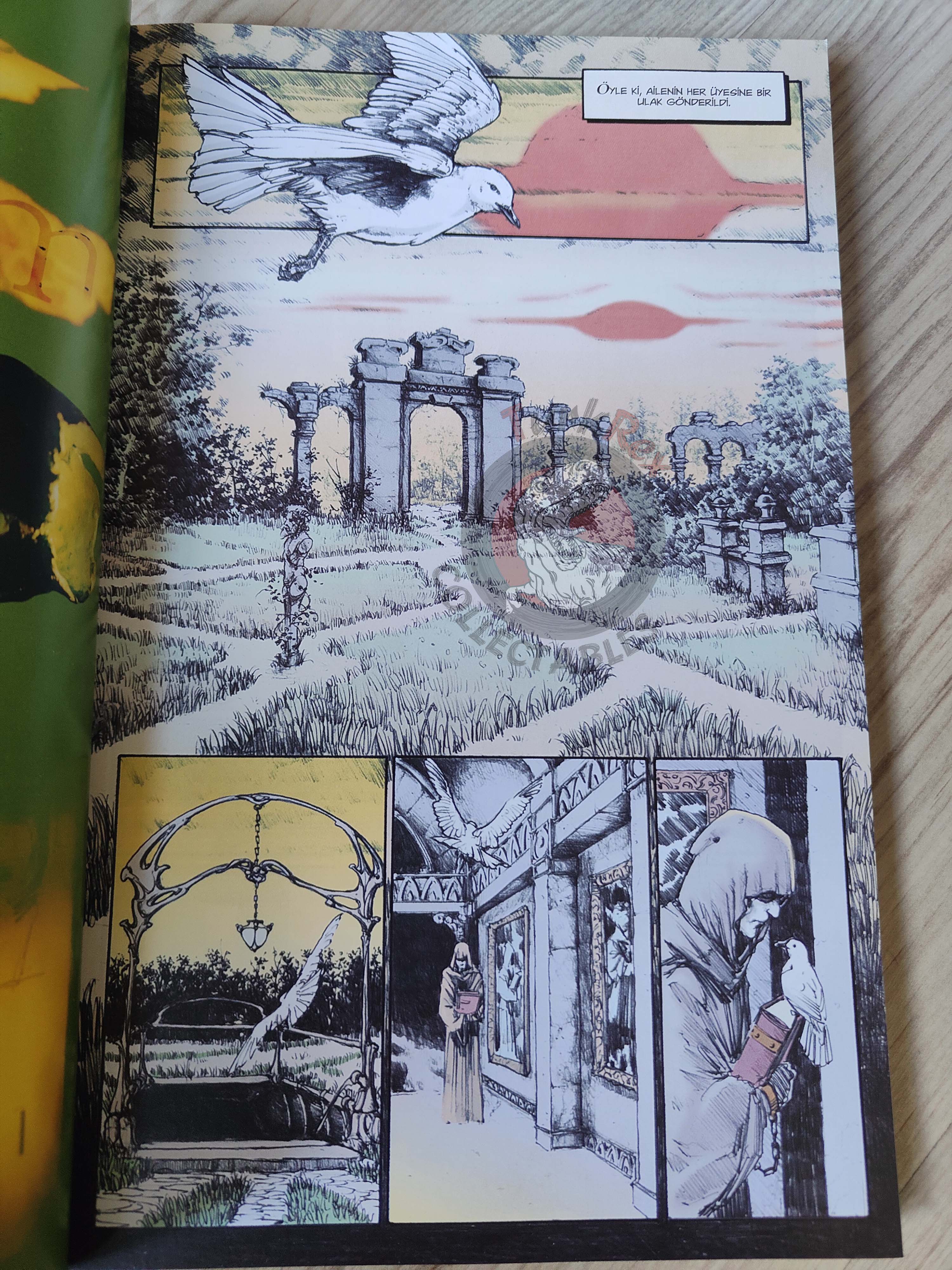 The Sandman Vol #10: The Wake Turkish Comic Turkey