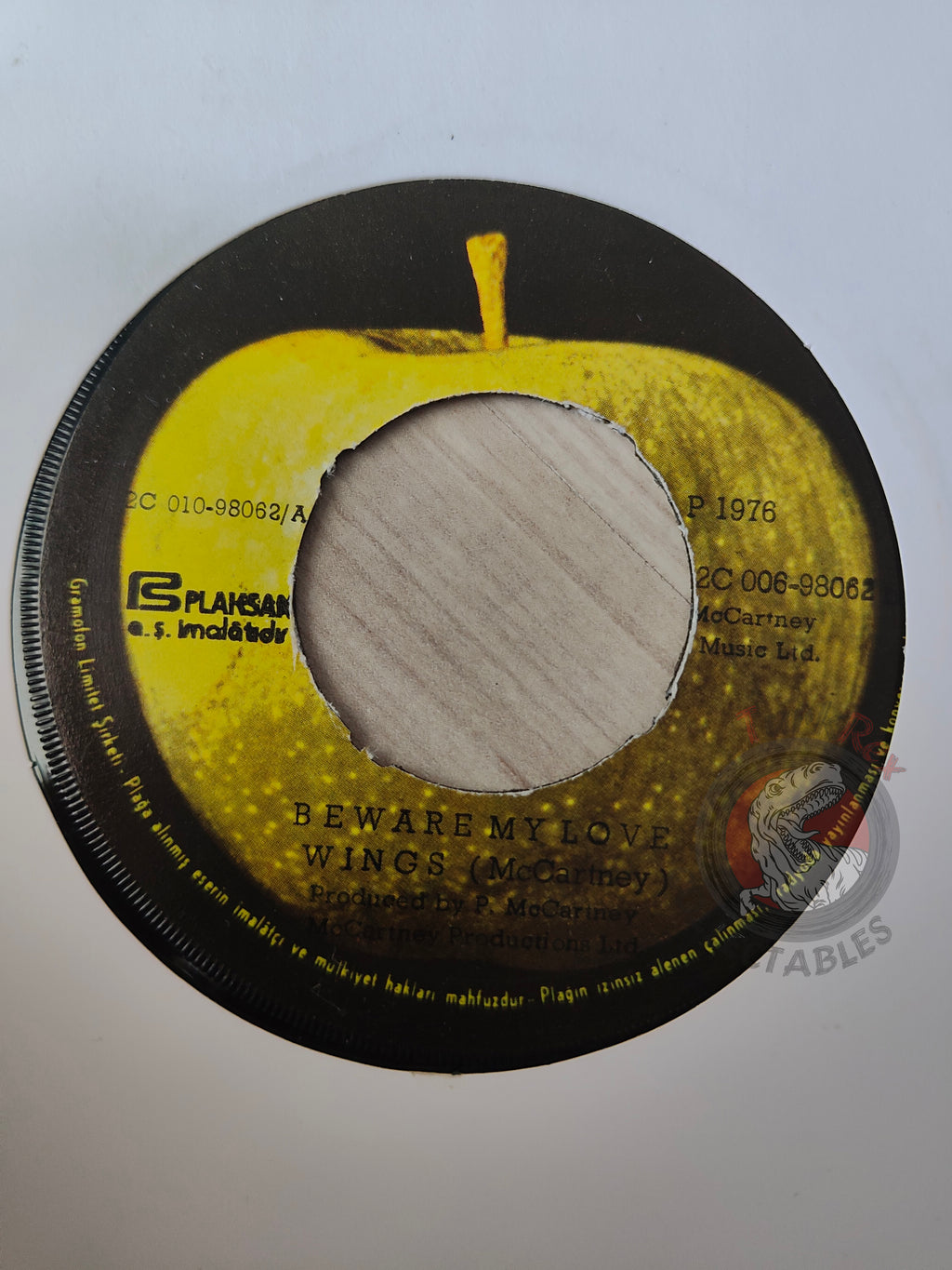 Wings – Let 'Em In / Beware My Love 7" Turkish Pressing Vinyl Turkey Edition