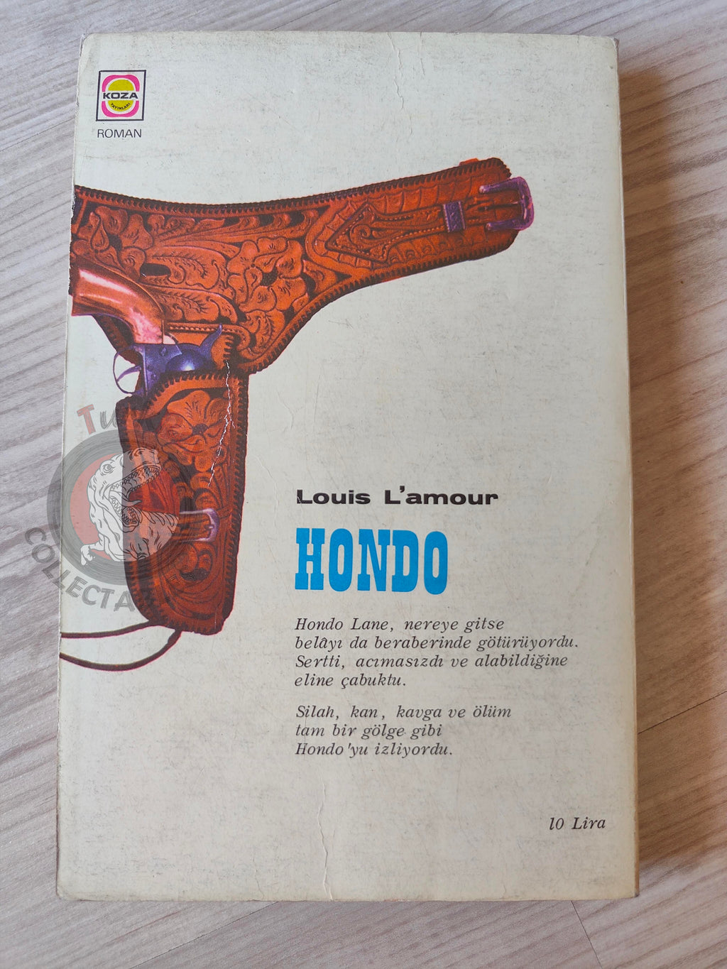 Louis L'Amour – Hondo 1973 1st Turkish Book Turkey