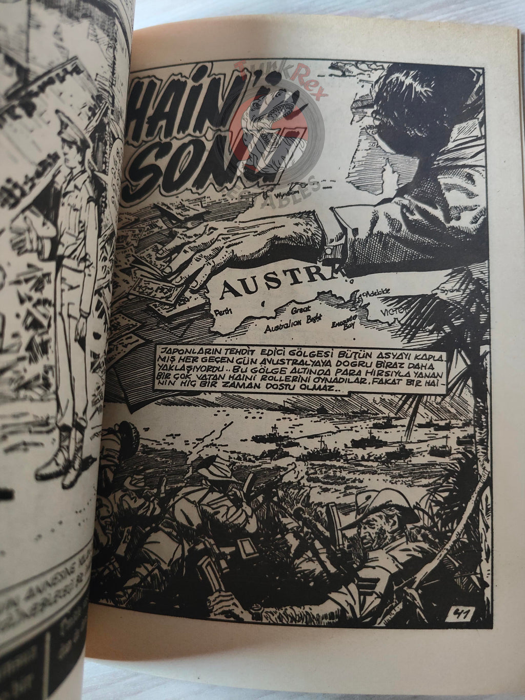 War Picture Library #4 1981 Turkish Comic Turkey WW2 stories