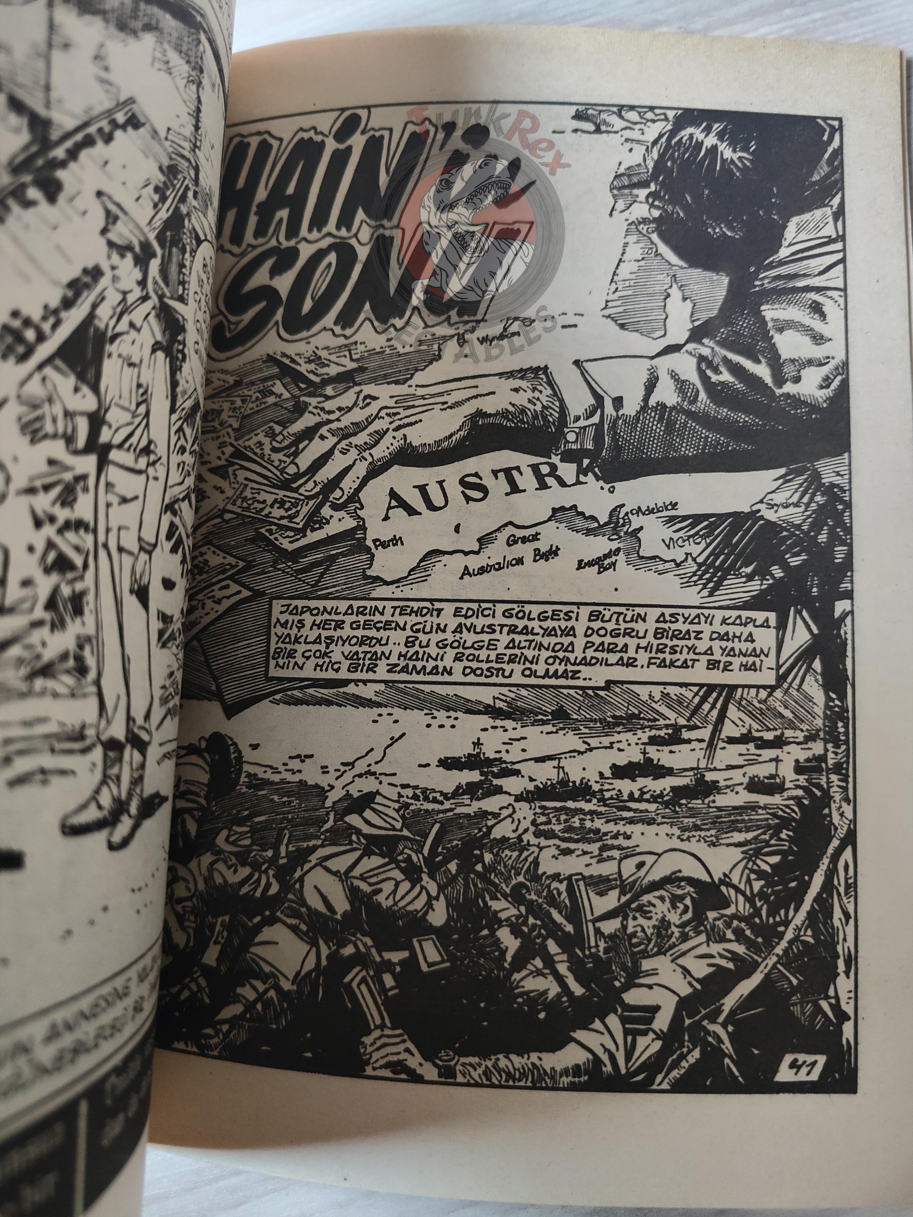War Picture Library #4 1981 Turkish Comic Turkey WW2 stories
