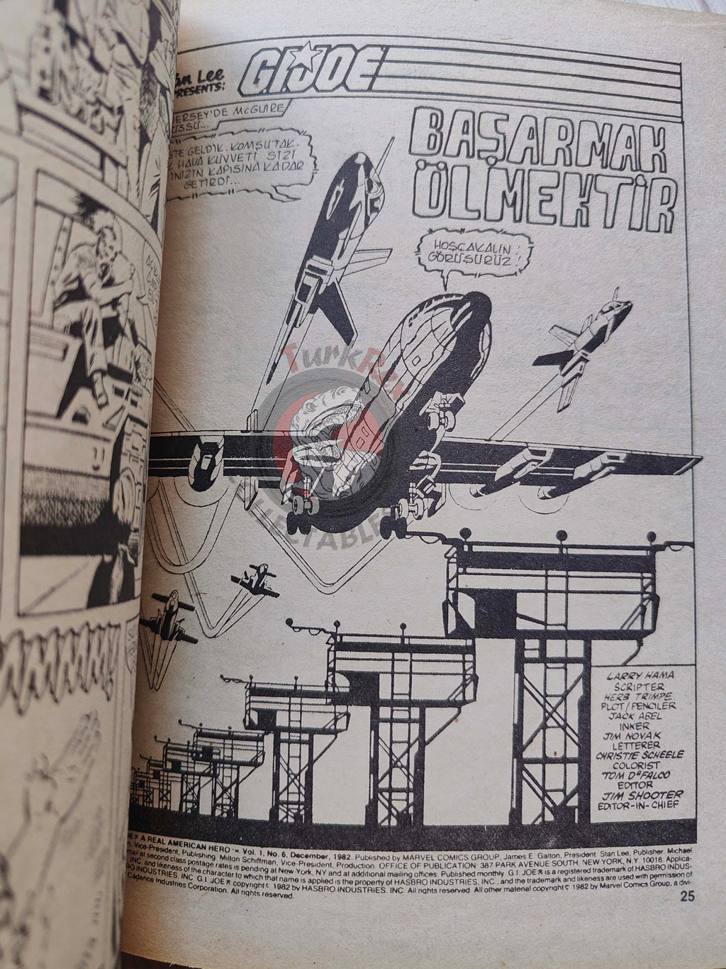 G.I. Joe: A Real American Hero #5 #6 #7 1988 Turkish Comic Turkey