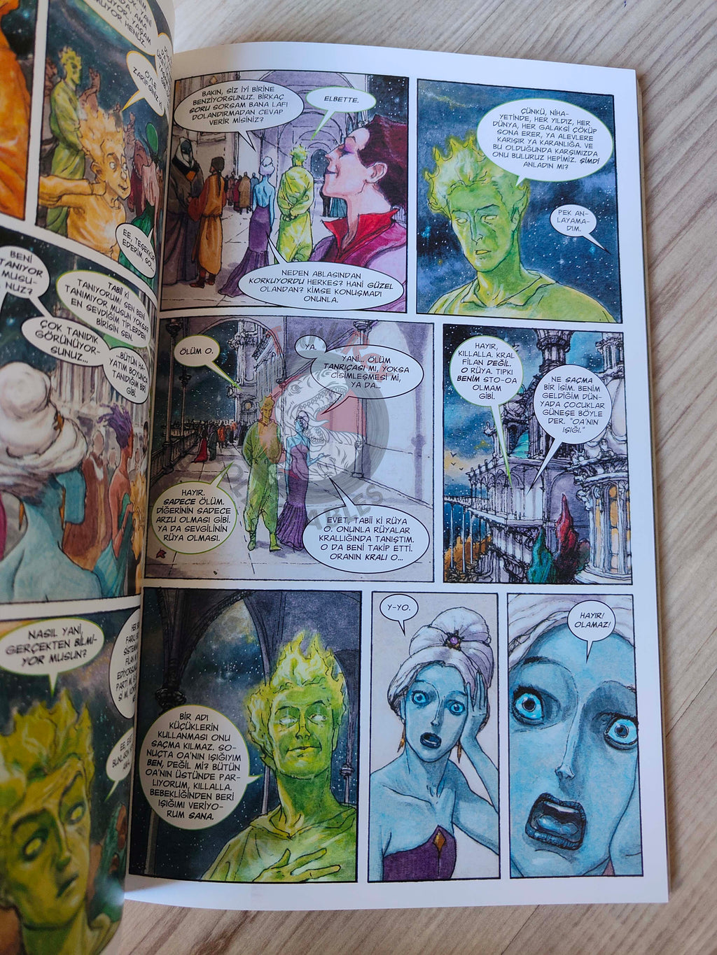 The Sandman Vol #11: Endless Nights Turkish Comic Turkey