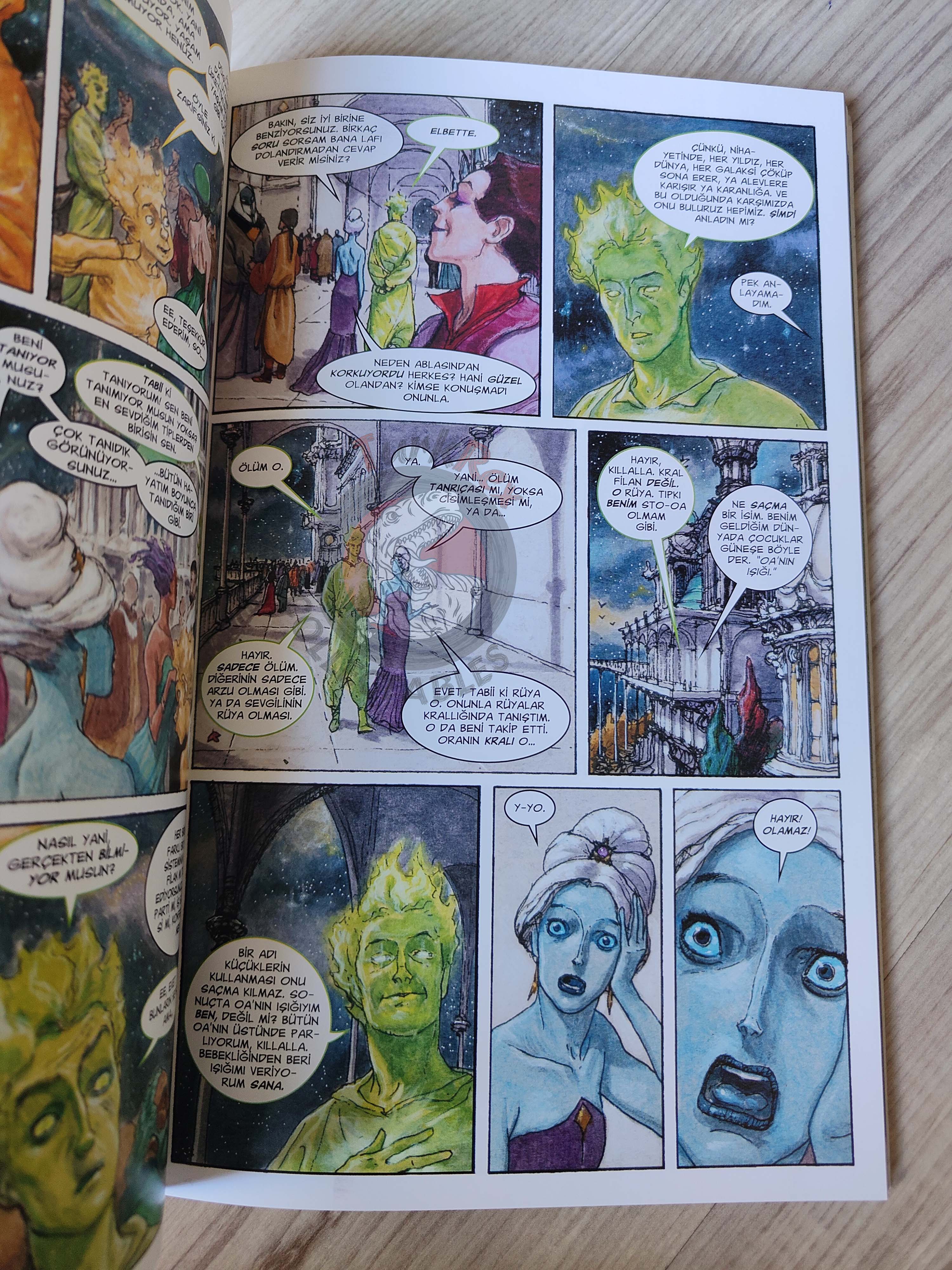 The Sandman Vol #11: Endless Nights Turkish Comic Turkey