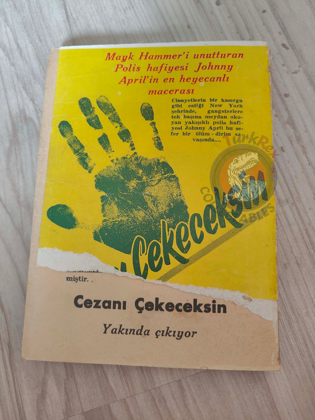 Peter Cheyney – Dark Interlude 1954 1st Turkish Book Turkey