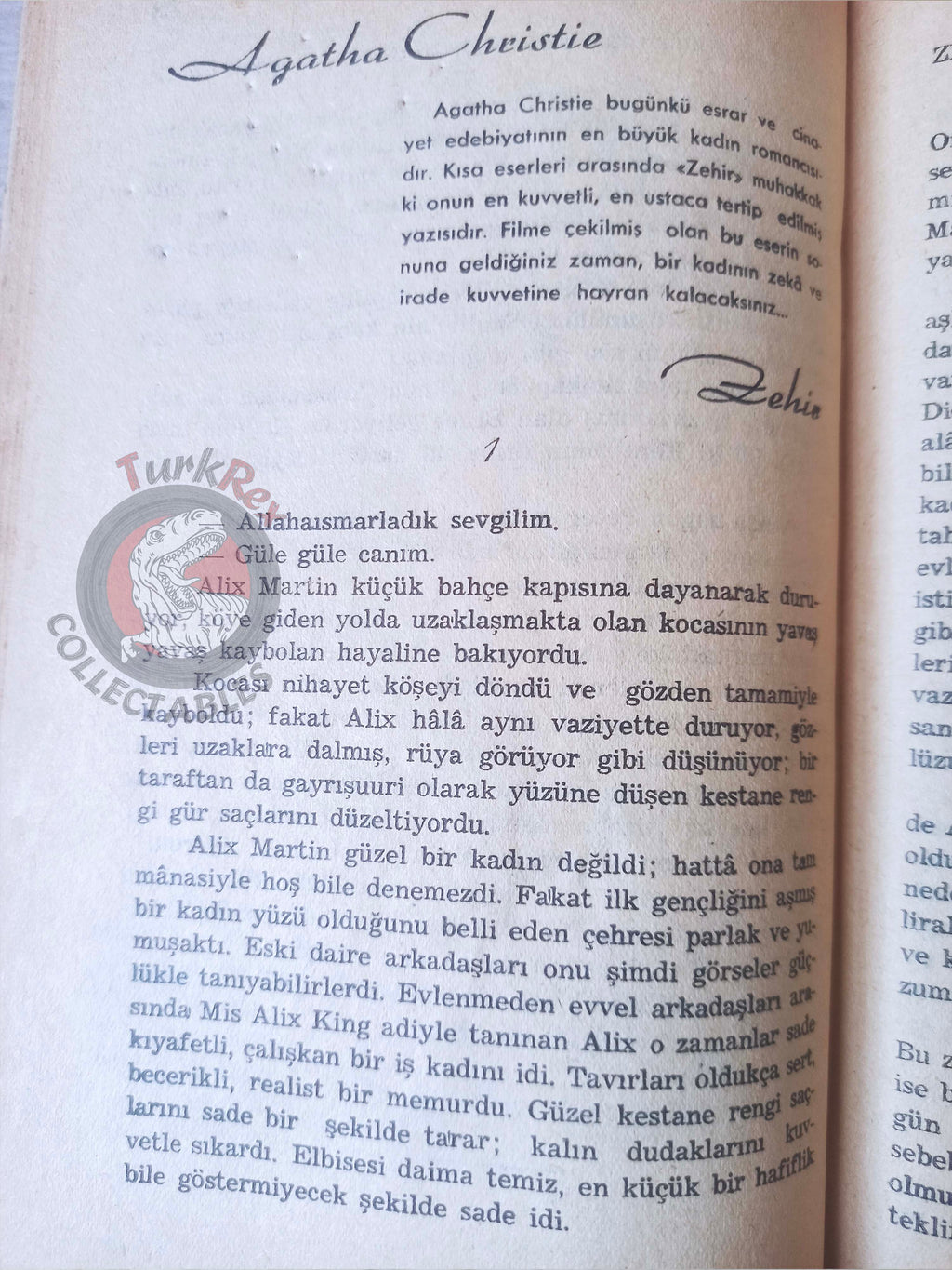 Agatha Christie & Pearl S. Buck 1947 Turkish Book Turkey