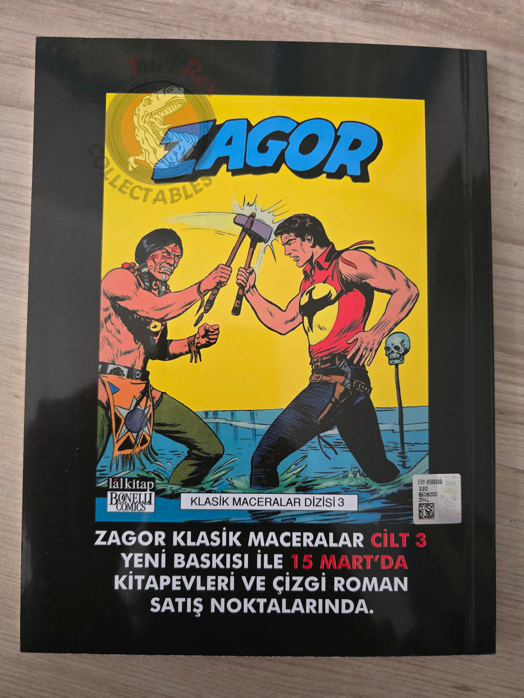 Dylan Dog #24 2017 Turkish Comic Turkey #122 Il confine