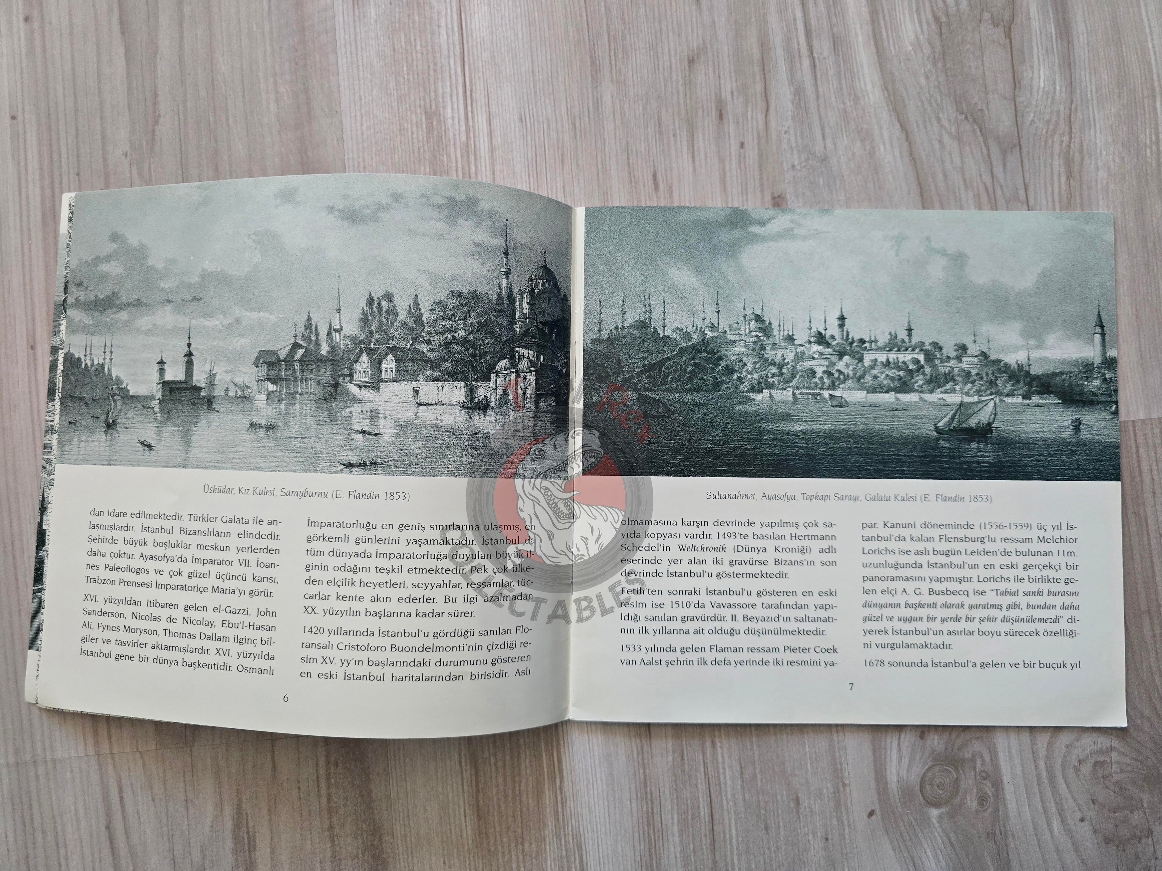 Once Upon a Time in Istanbul 1998 Turkish Book Turkey Illustrated