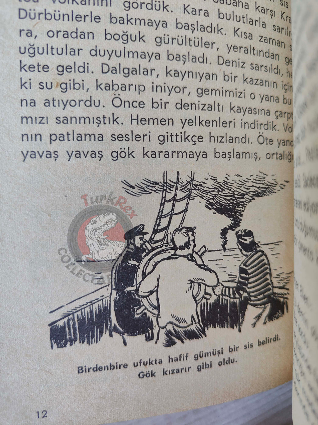 Elena Eduardovna Granstrem – A Year on a Desert Island 1964 Turkish Book Turkey Illustrated