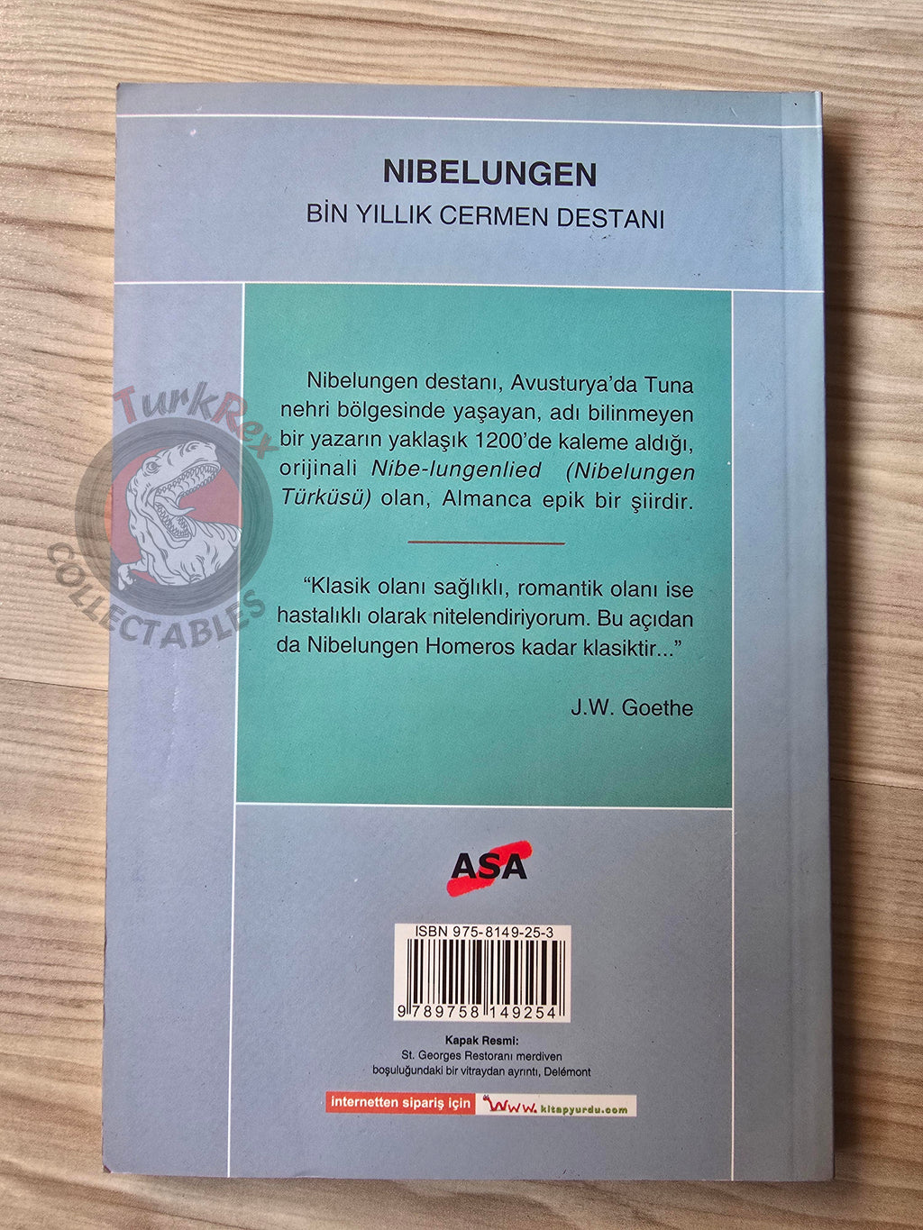 Nibelungenlied Siegfried 2001 Turkish Book Turkey