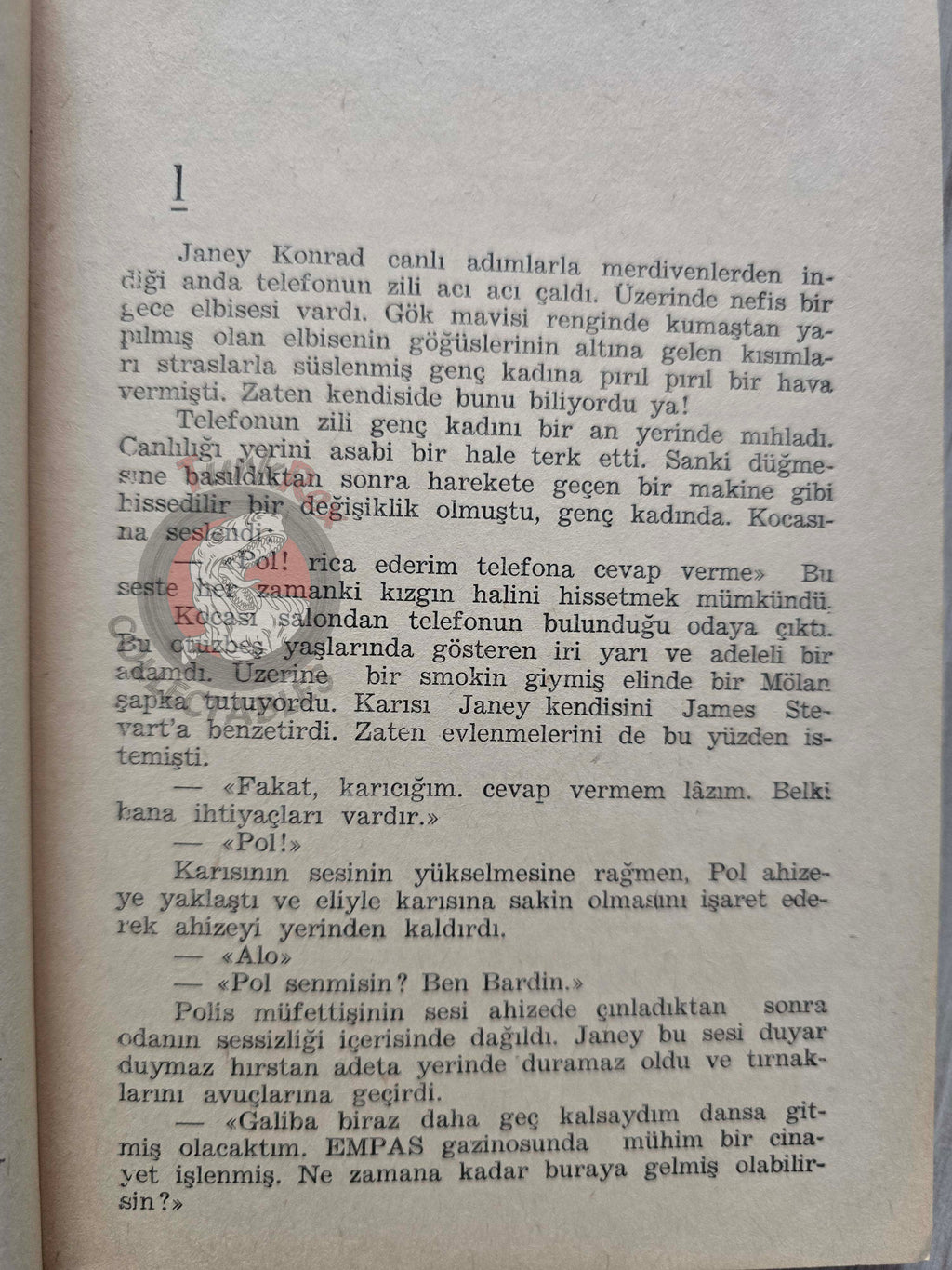 Gerard de Villiers – The Passport In Suspense 1968 1st Turkish Book Turkey SAS