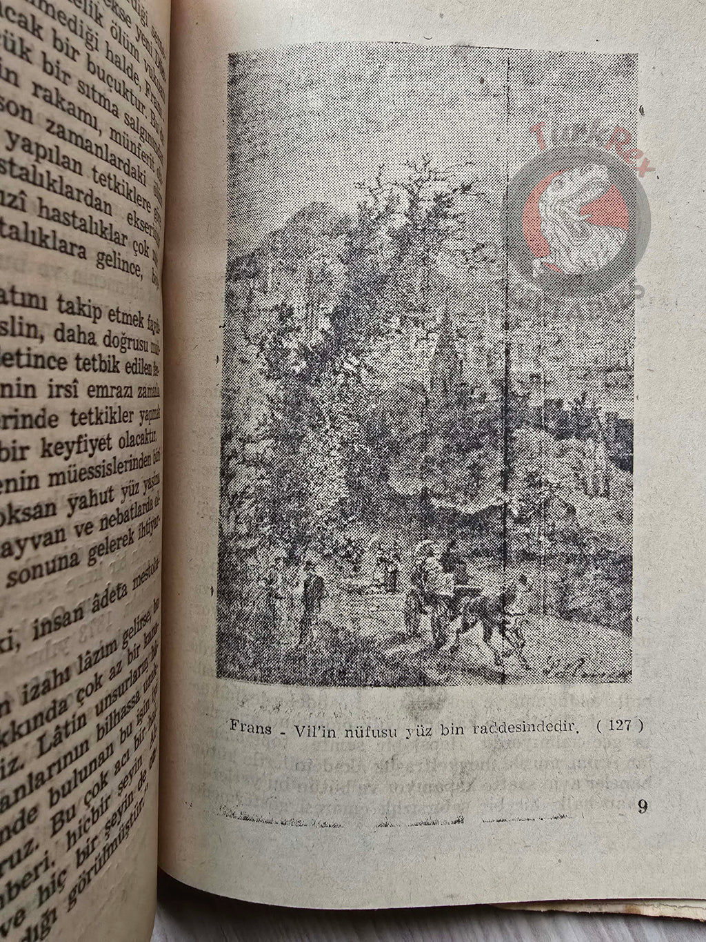 Jules Verne – The Begum's Fortune 1950 Turkish Book Turkey Illustrated Léon Benett