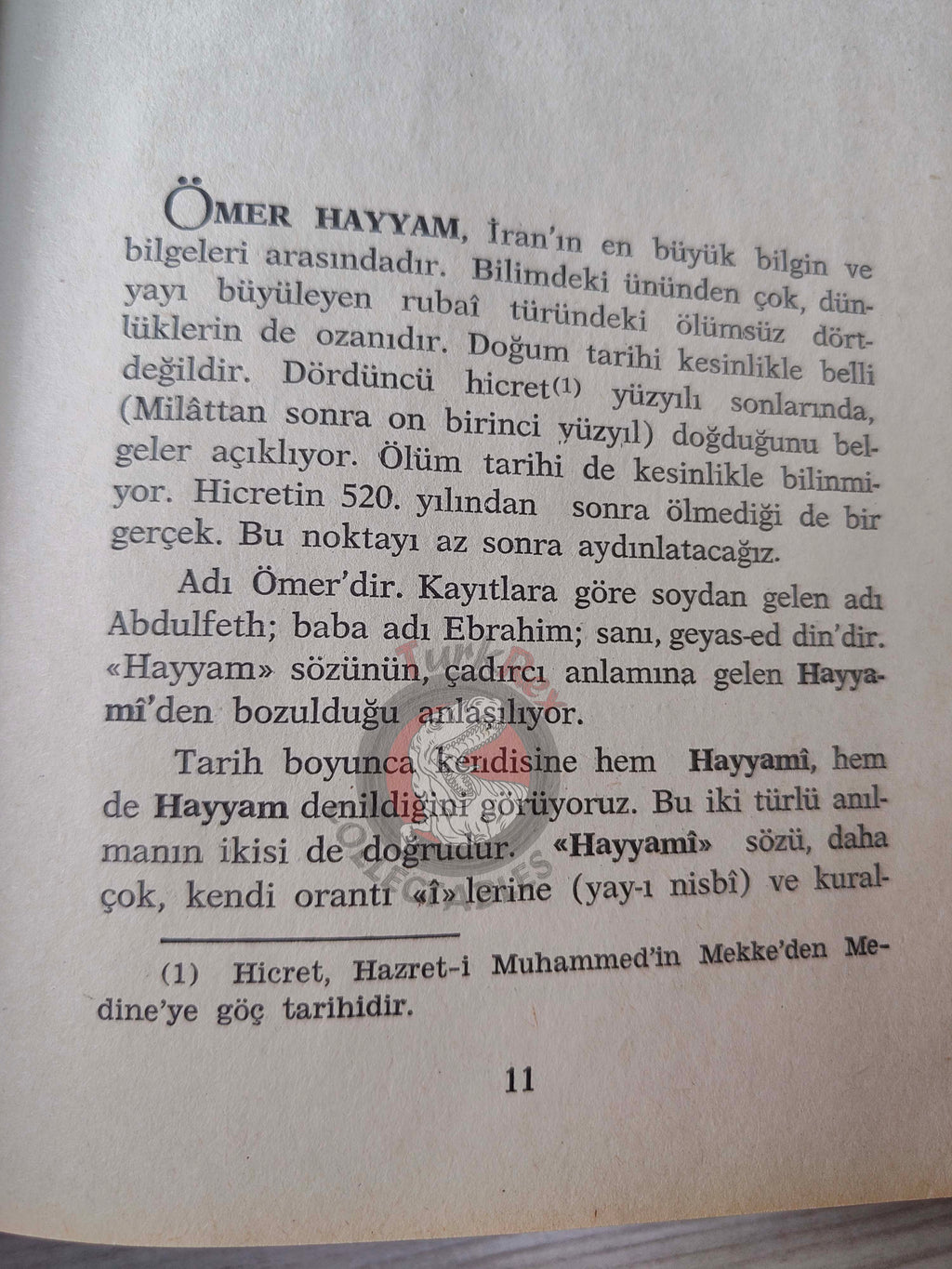 Rubaiyat of Omar Khayyam 1973 HC/DJ Turkish Book Turkey Persian
