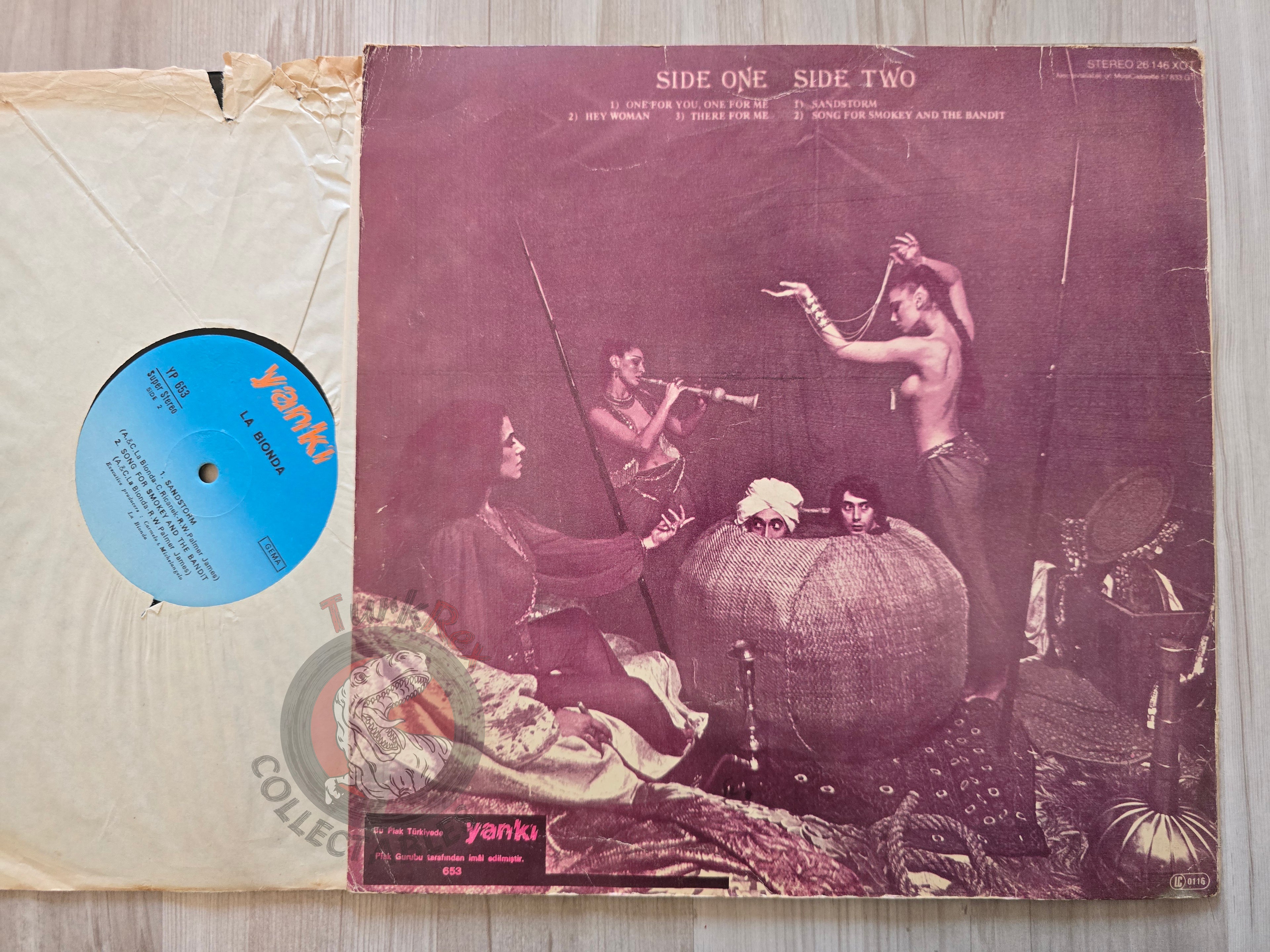 La Bionda – La Bionda Turkish Pressing Vinyl Turkey Edition