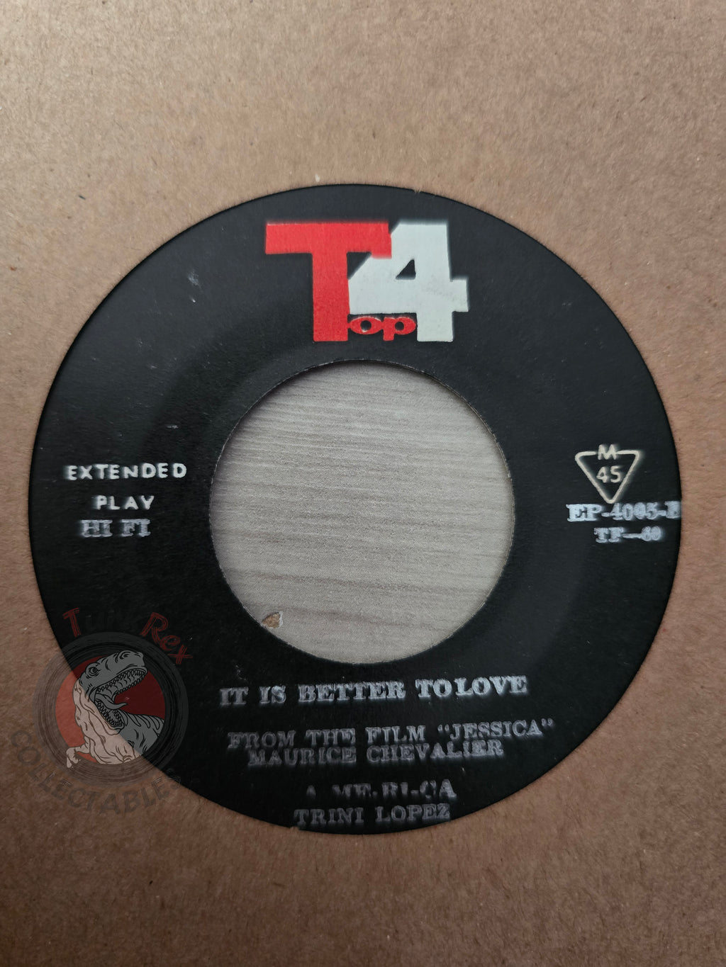 Cliff Richard The Shadows / Enrico Macias / Maurice Chevalier / Trini Lopez 7" Iran Pressing Vinyl Iranian Edition